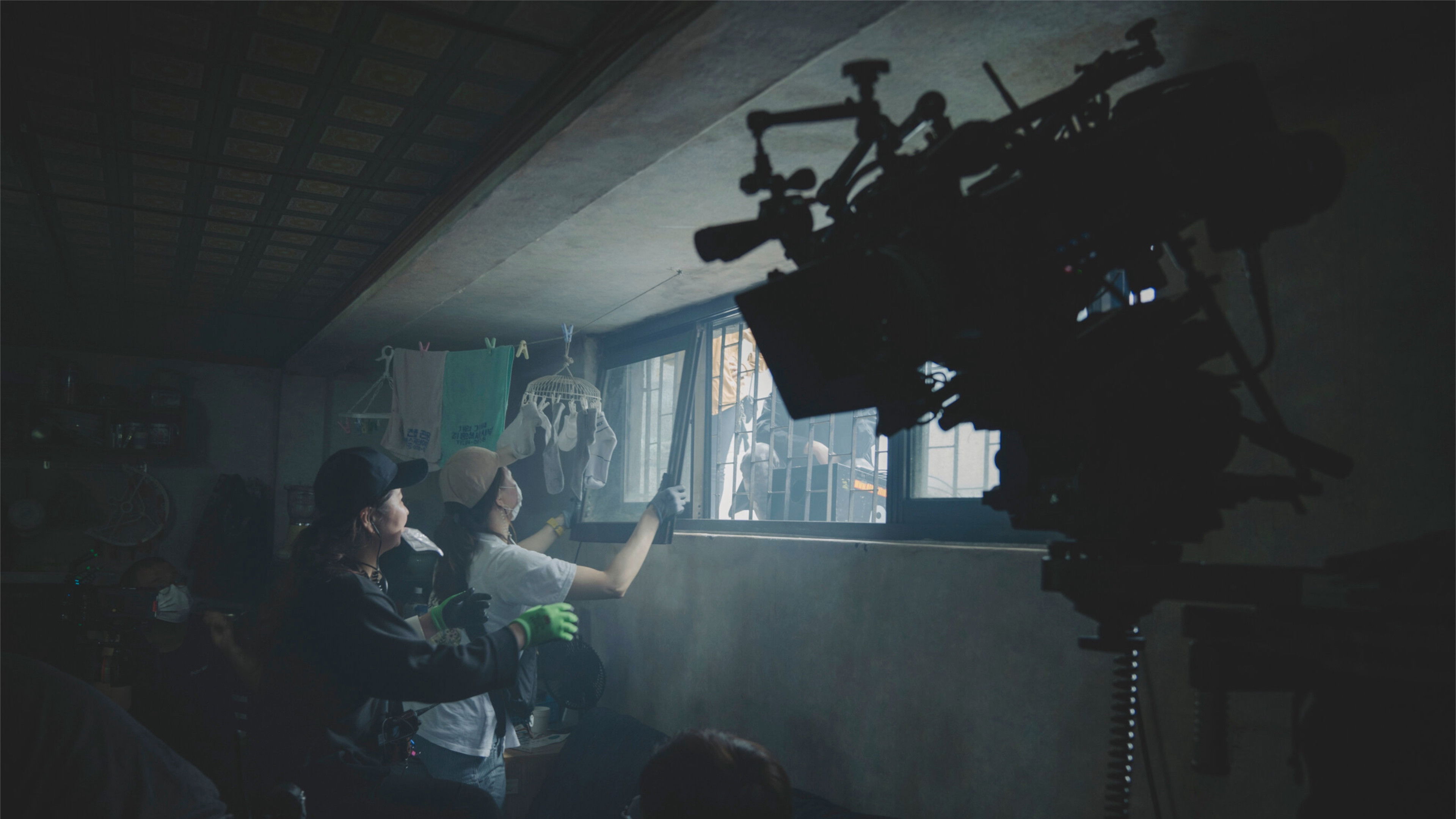 Backdrop for Making Parasite