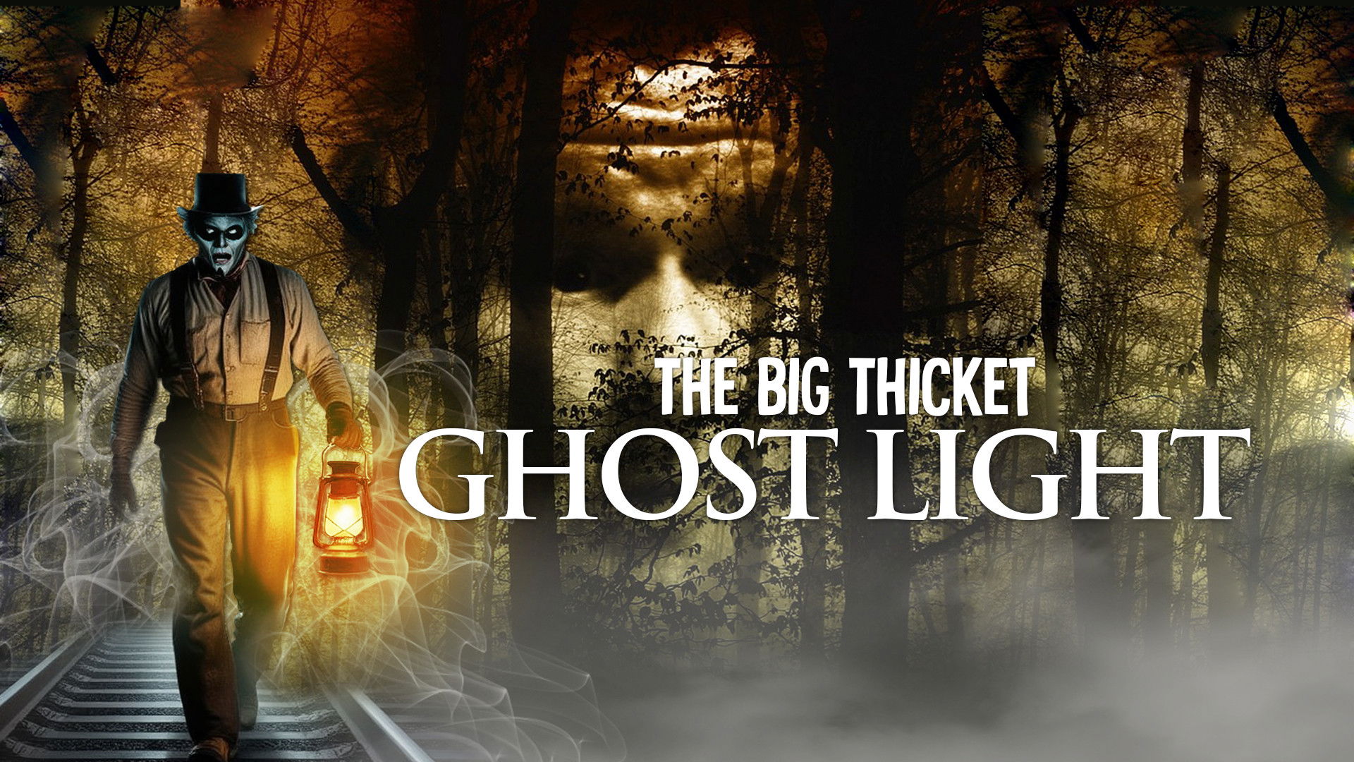 Backdrop for The ghost light of the Big Thicket
