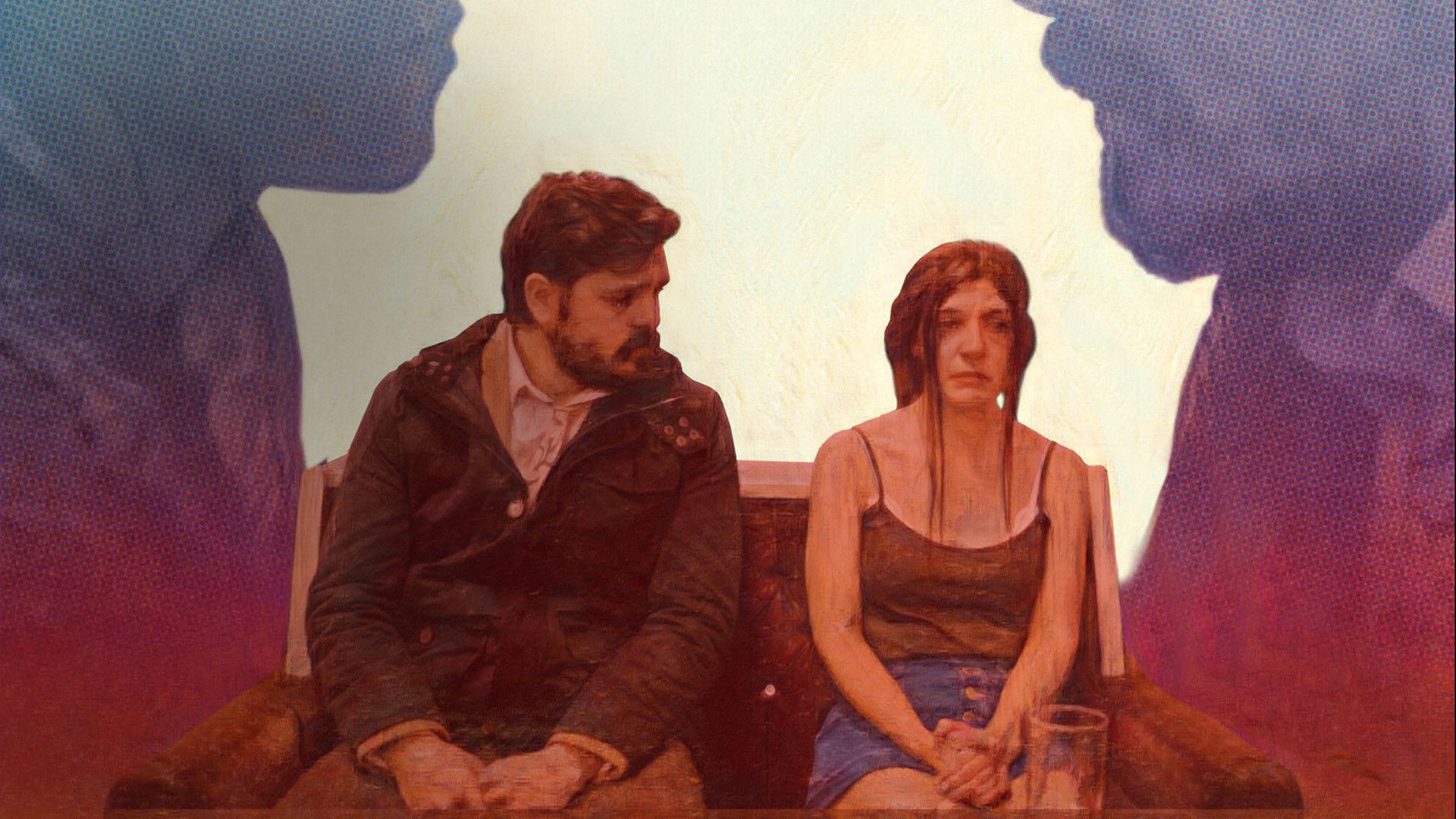 Backdrop for A Light Through Coloured Glass