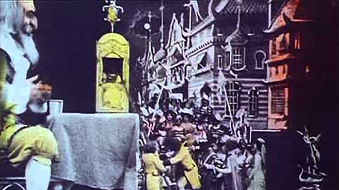 Backdrop for Gulliver's Travels Among the Lilliputians and the Giants