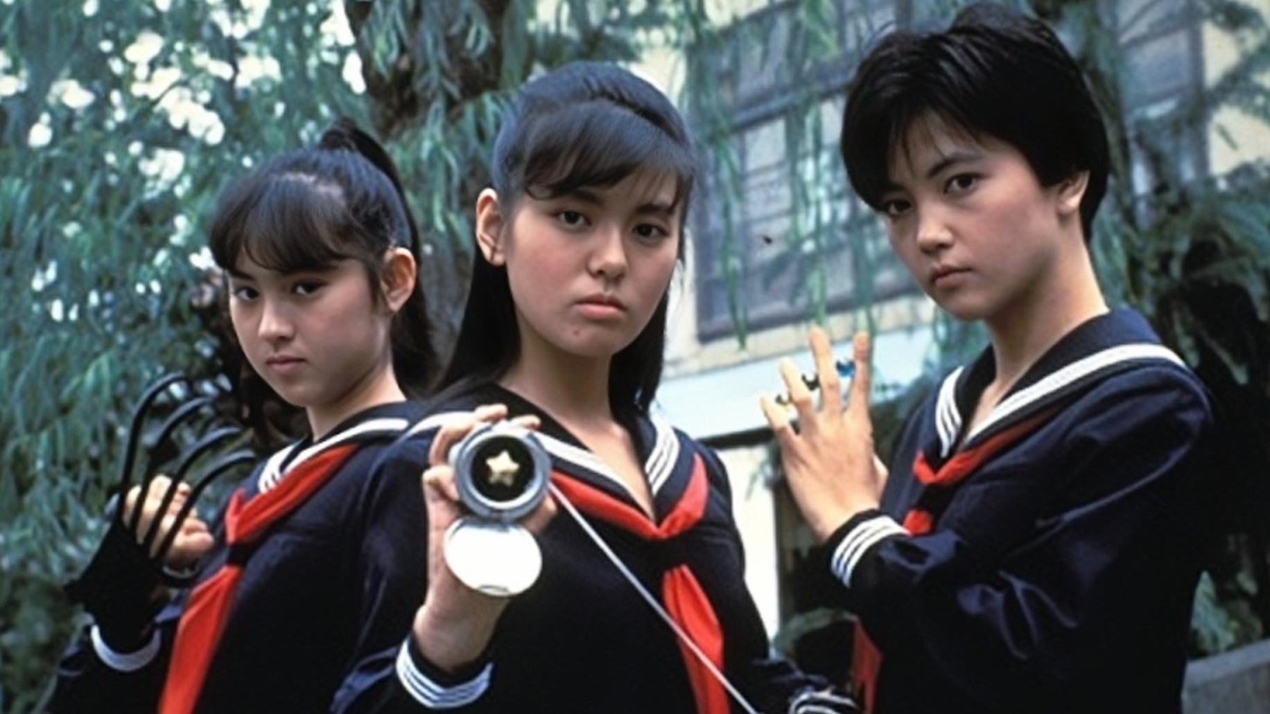 Backdrop for Sukeban Deka II: Legend of the Iron-Masked Girl