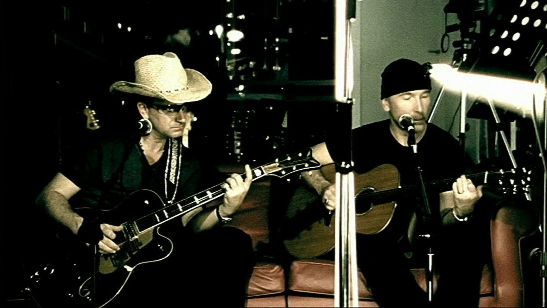 Backdrop for U2 and 3 songs