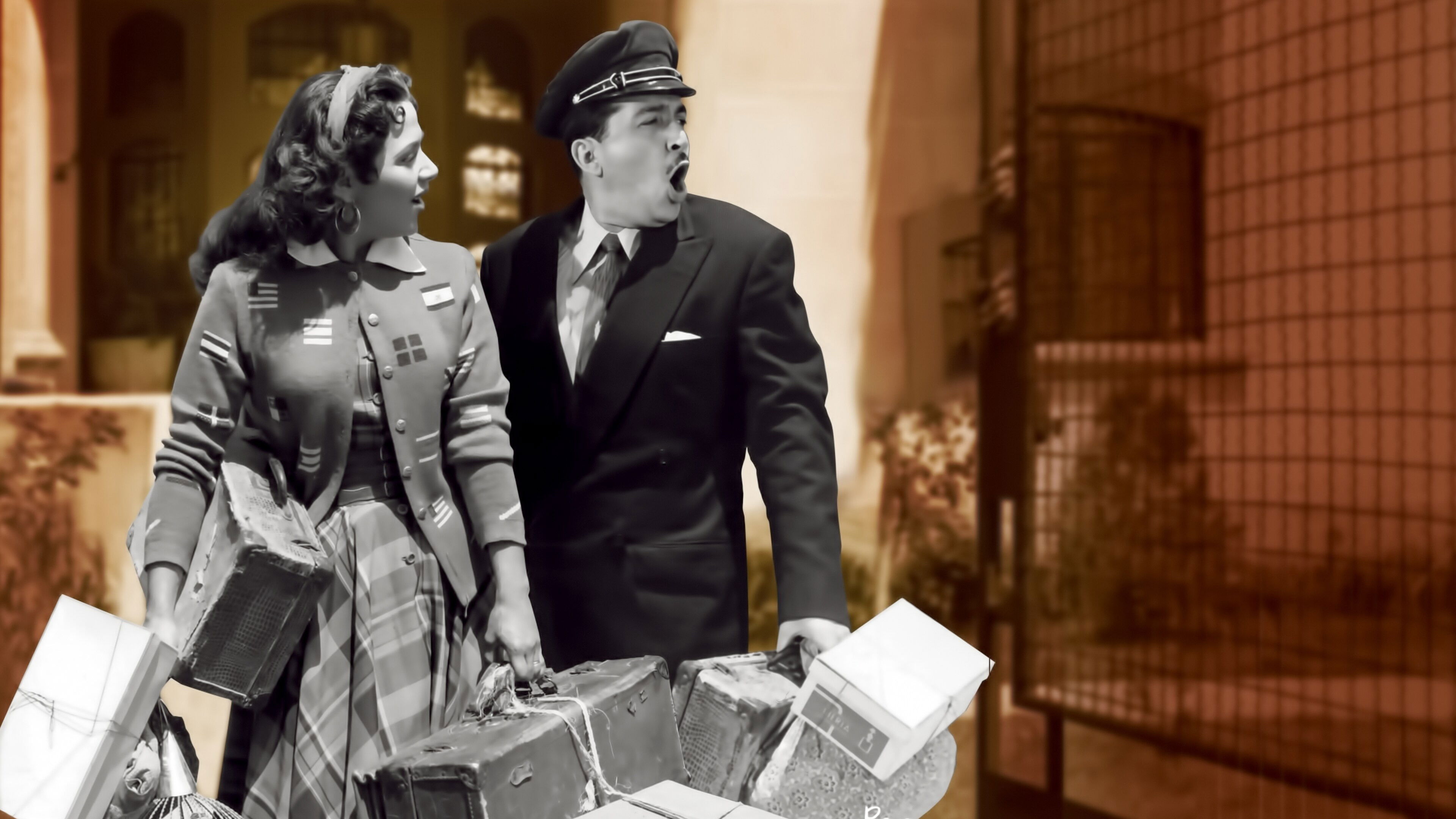 Backdrop for Los paquetes de Paquita