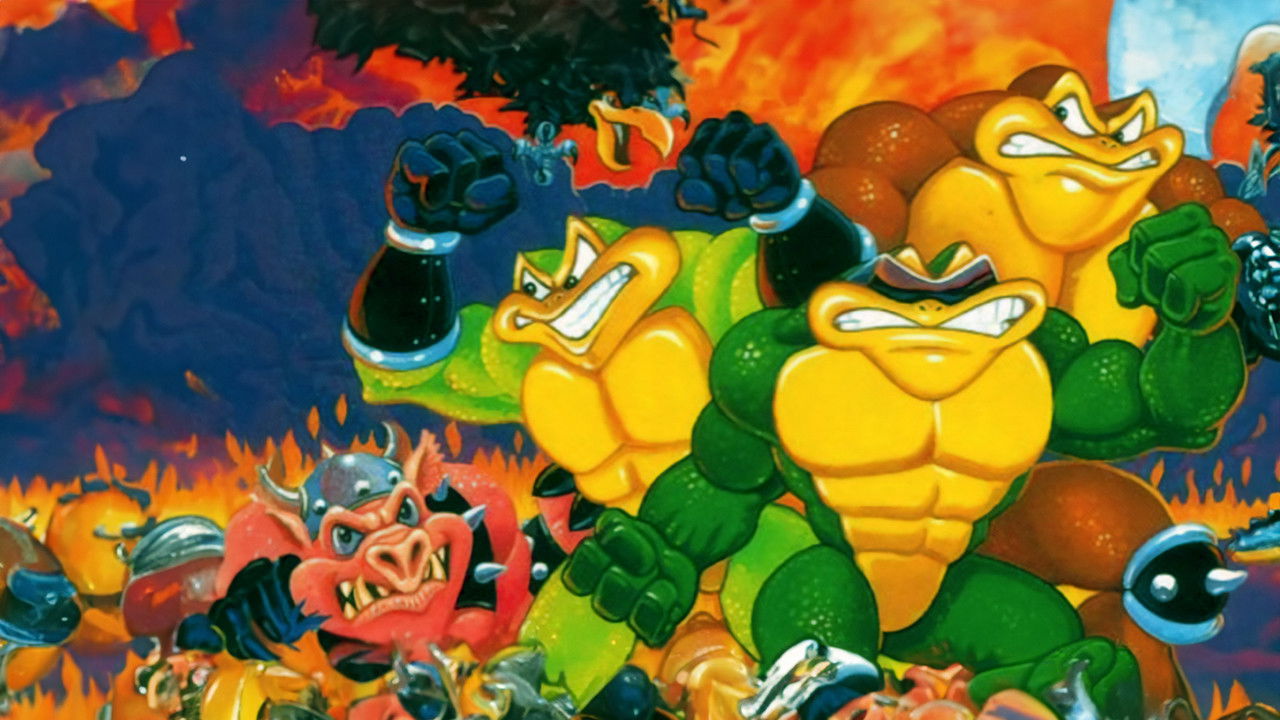 Backdrop for Battletoads