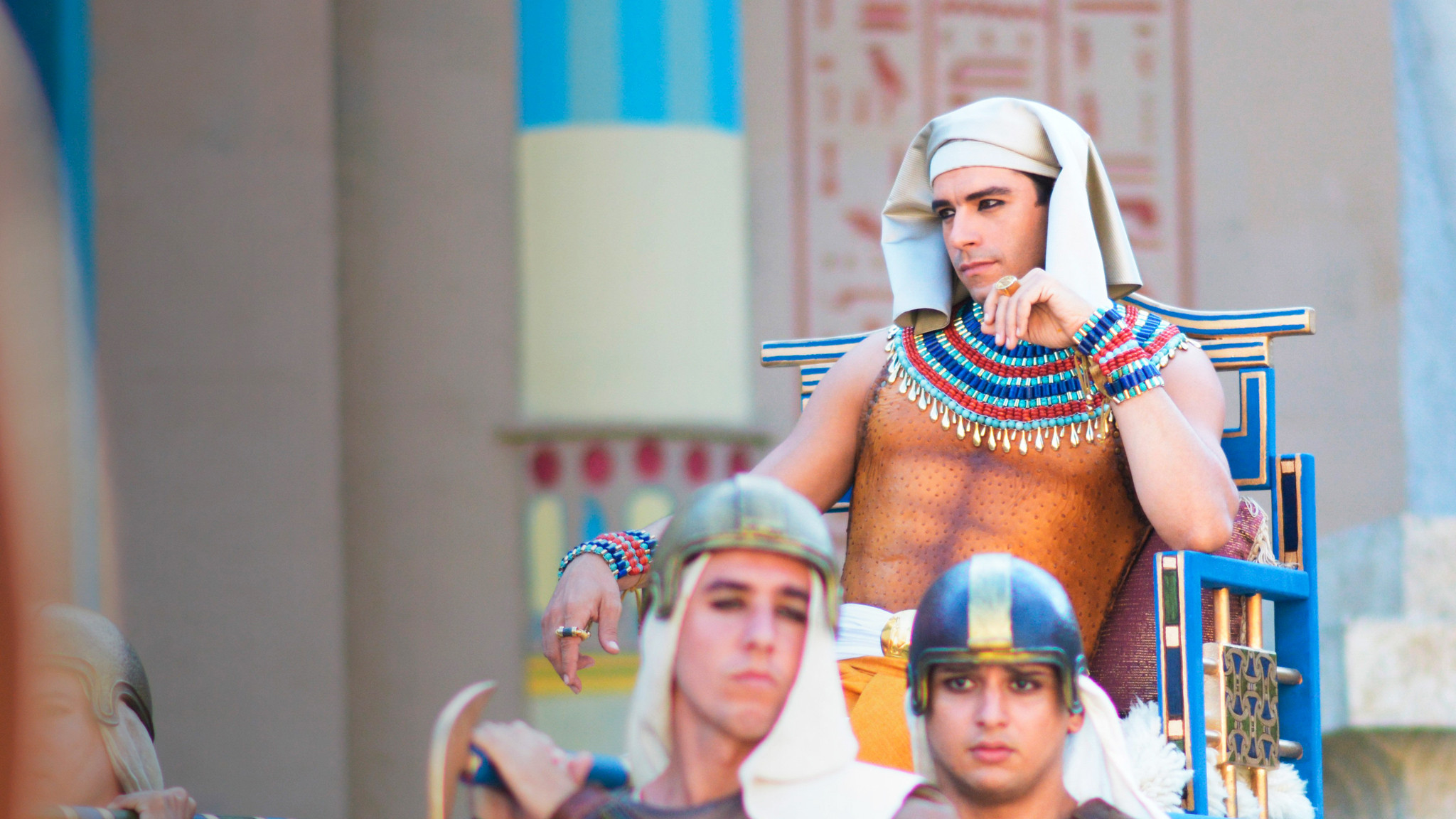 Backdrop for The Ten Commandments: The Movie