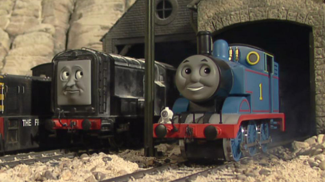 Backdrop for Thomas & Friends: Steamies vs. Diesels