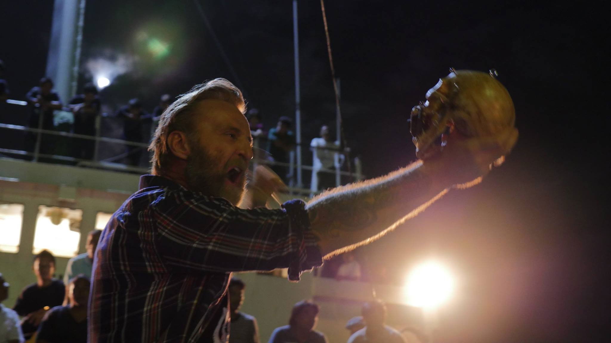 Backdrop for Brutal A Taste of Violence.