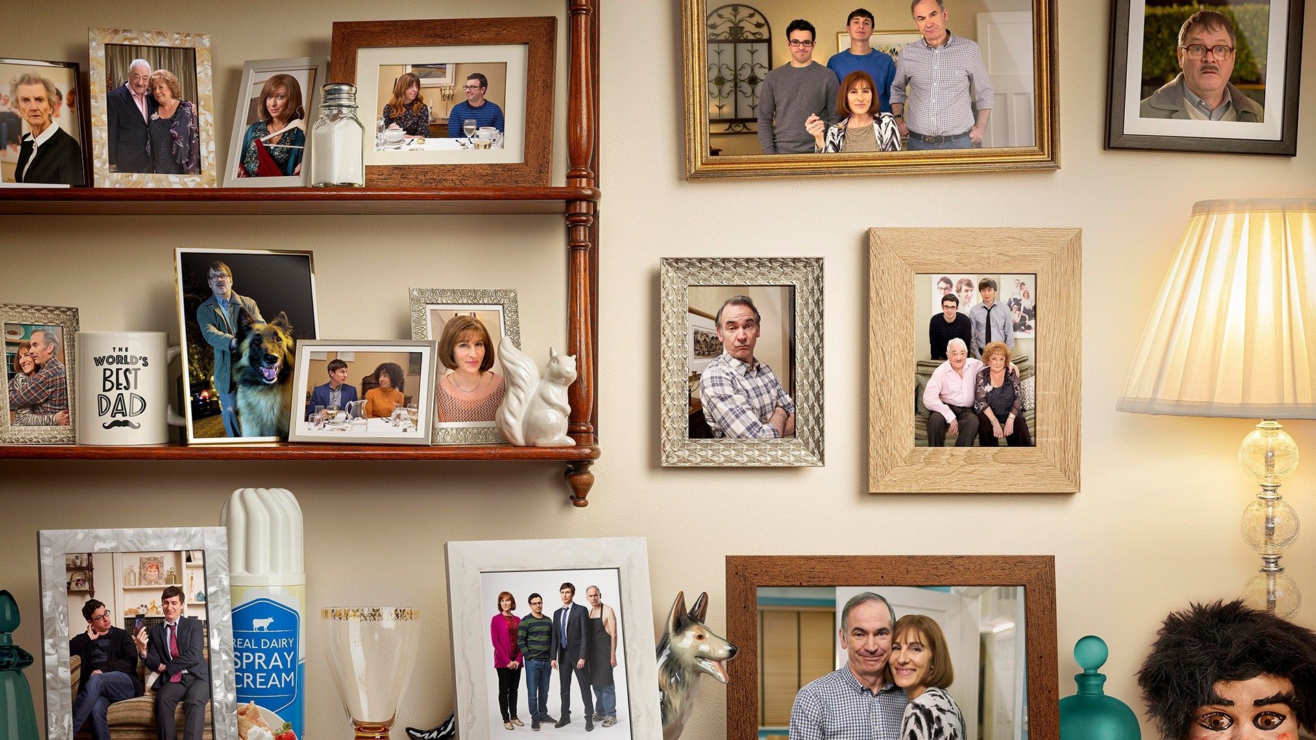 Backdrop for Friday Night Dinner: 10 Years and a Lovely Bit of Squirrel