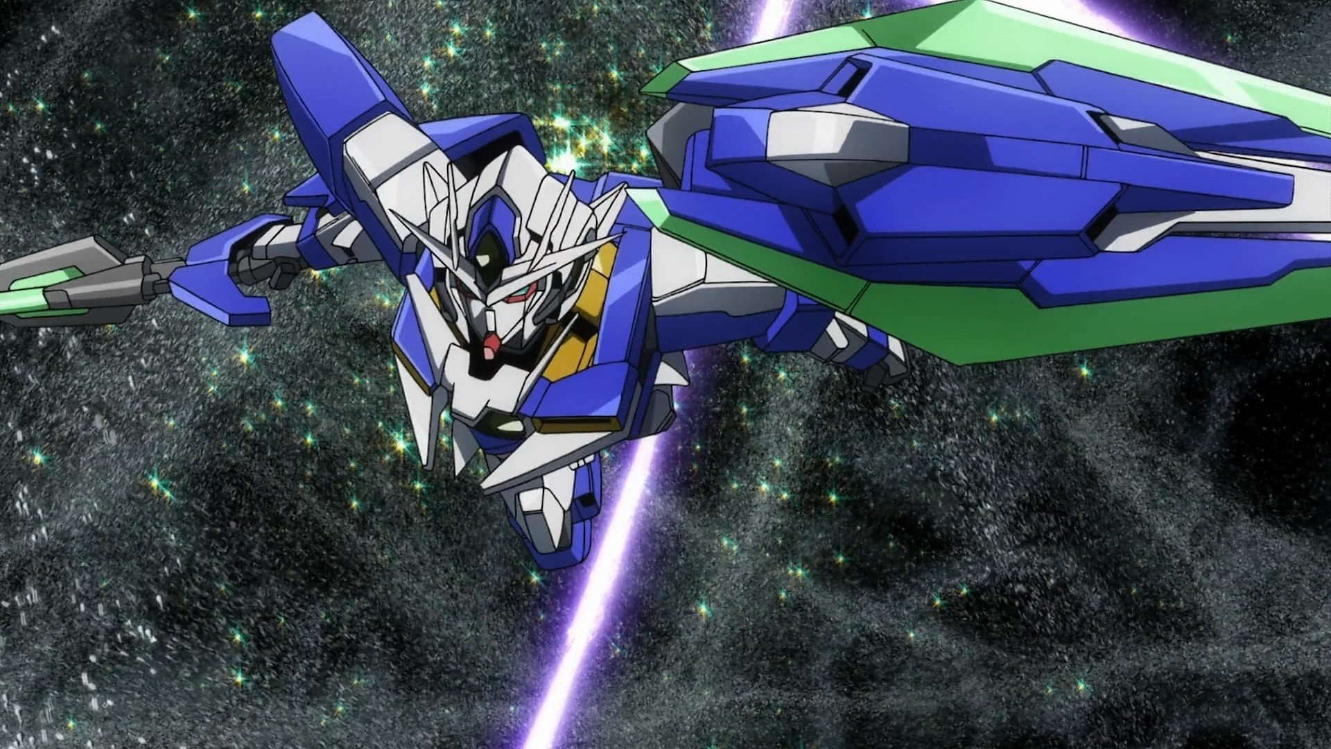 Backdrop for Mobile Suit Gundam 00 The Movie: -A Wakening of the Trailblazer-