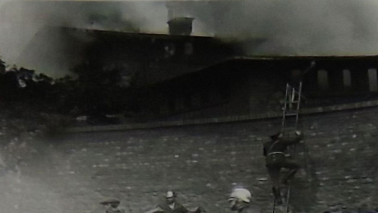 Backdrop for The Fire of the Match Factory