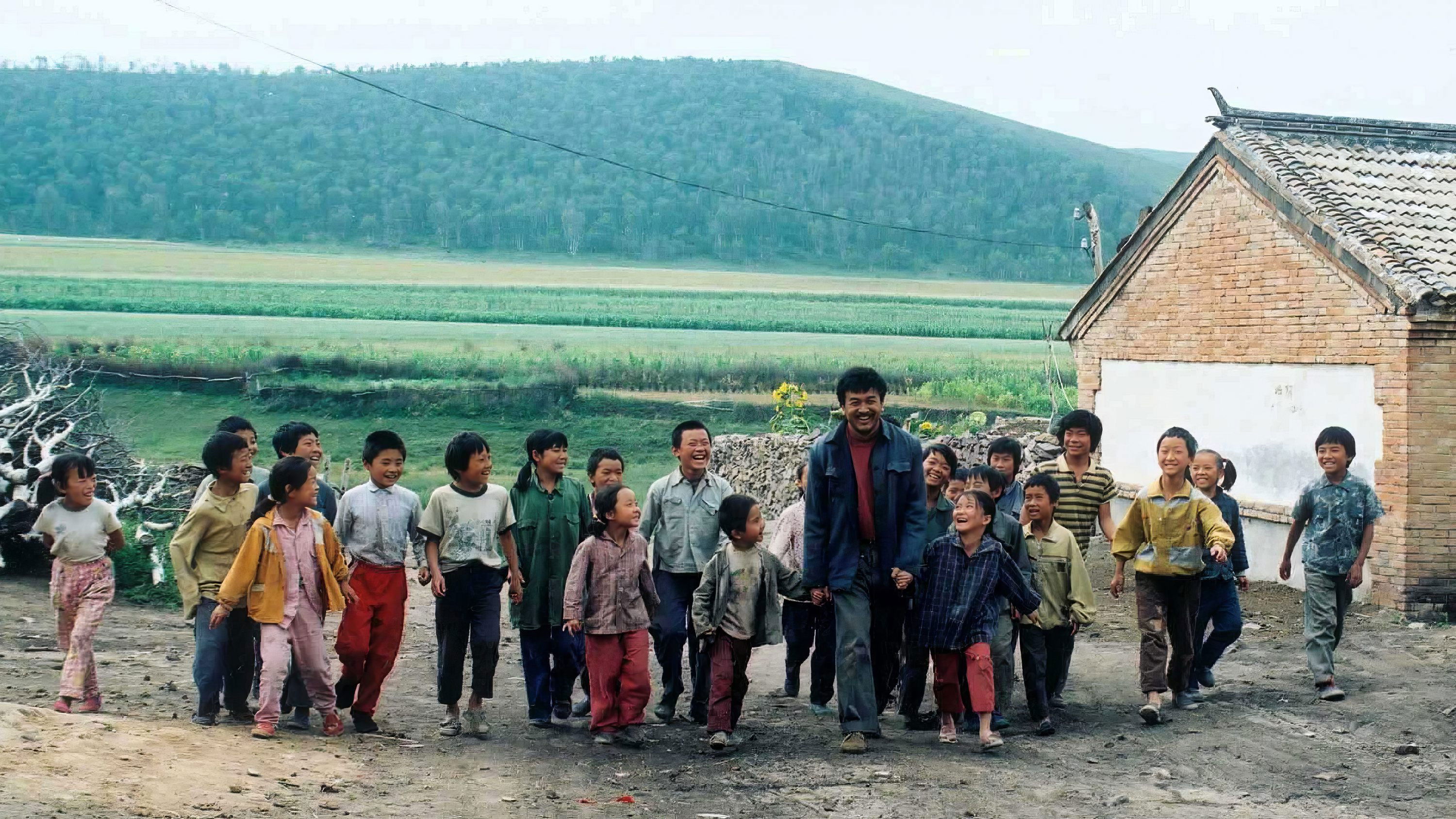 Backdrop for A Father with His Twenty-Five Children