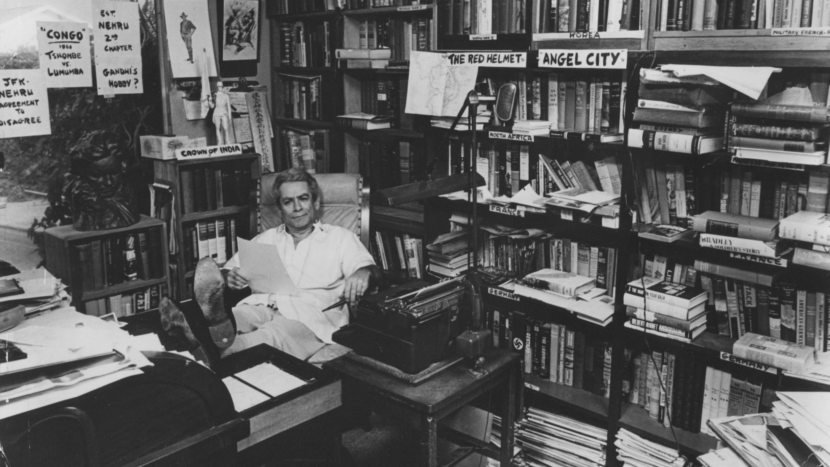 Backdrop for The Typewriter, the Rifle & the Movie Camera