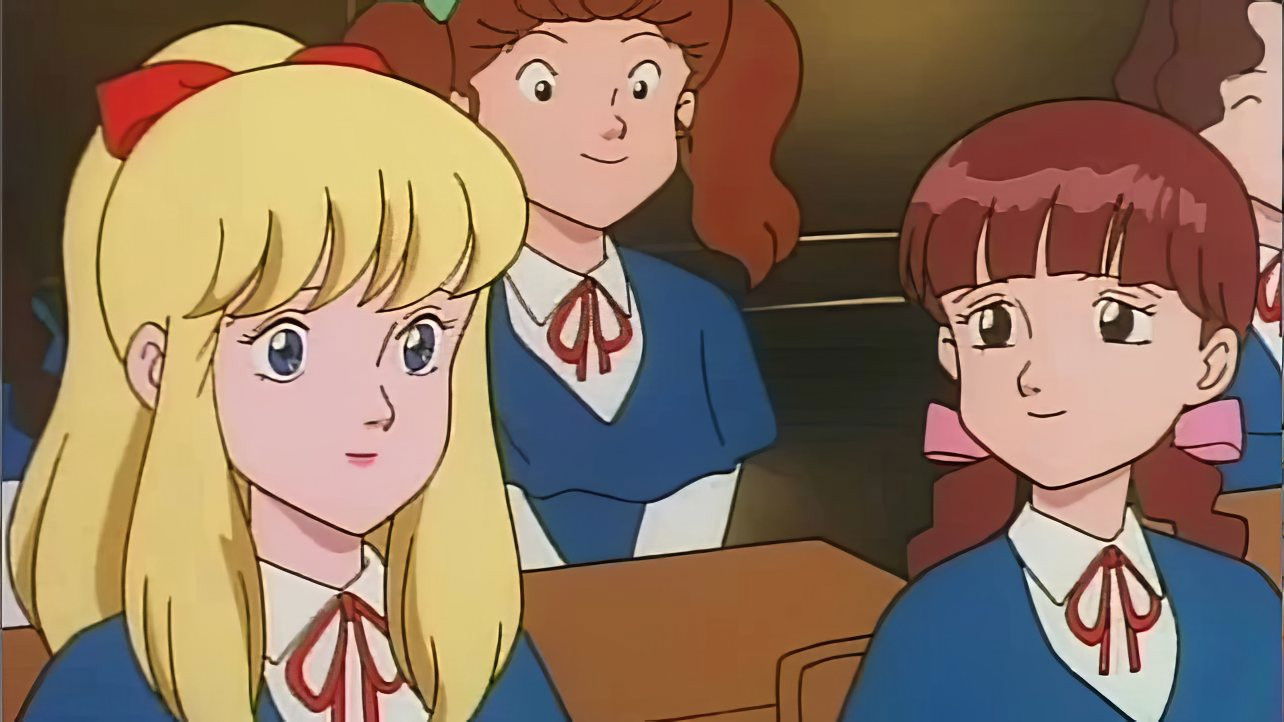 Backdrop for The Girl in the Wind: Jeanie with the Light Brown Hair