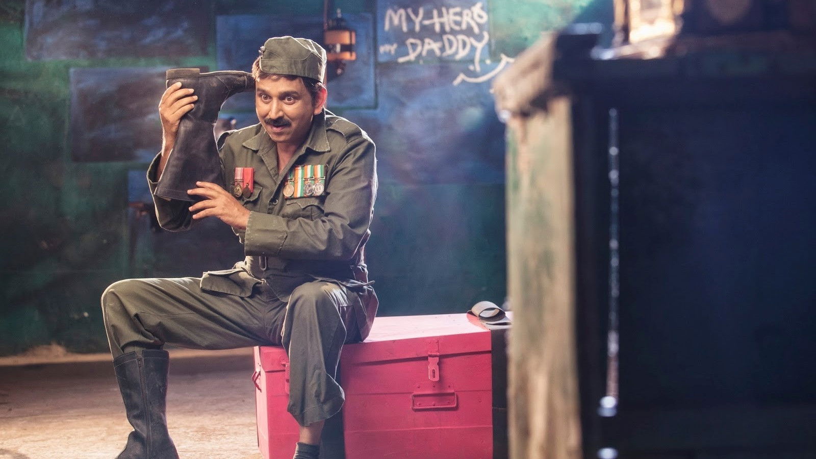 Backdrop for Pushpaka Vimana