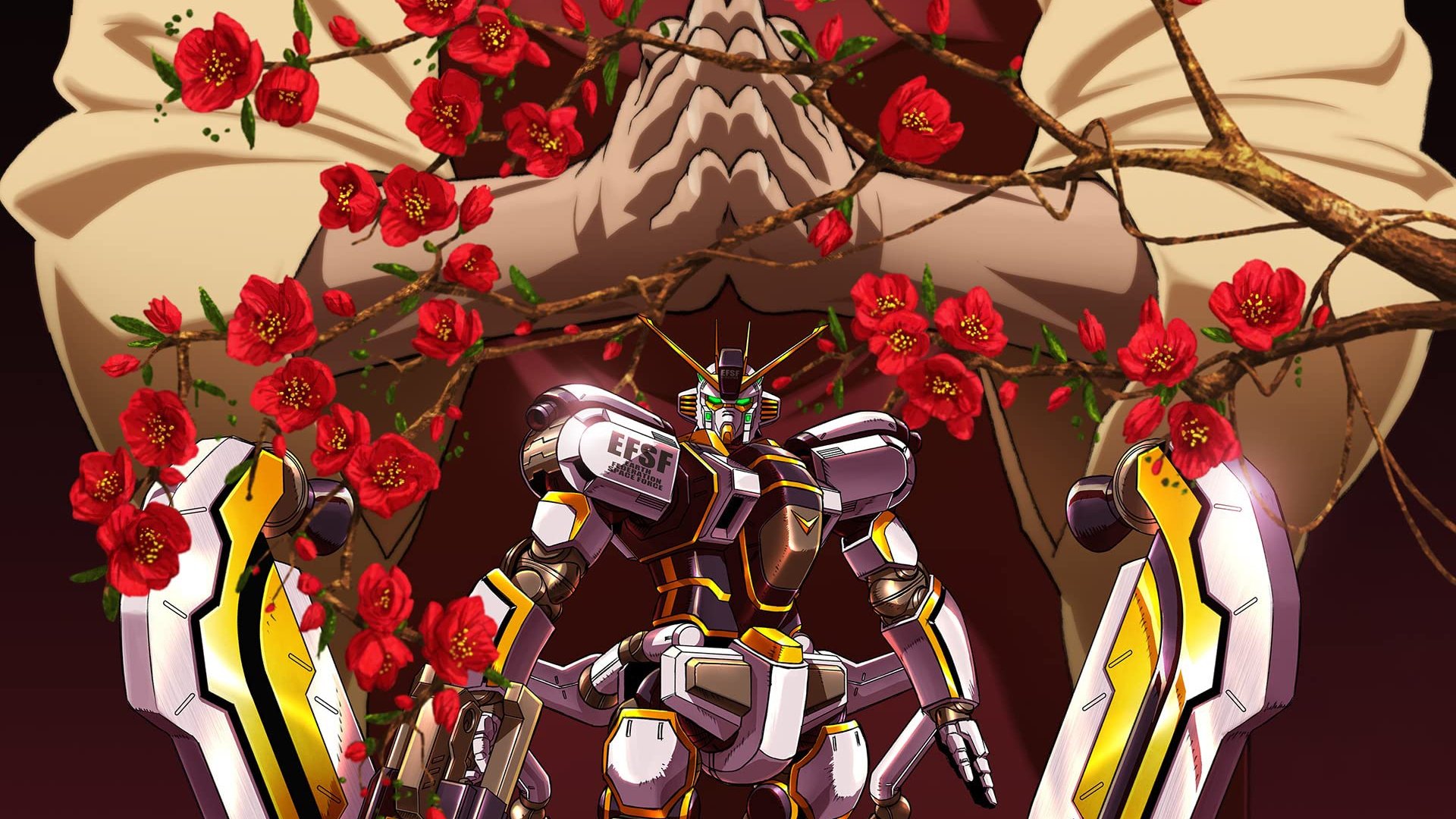 Backdrop for Mobile Suit Gundam Thunderbolt: Bandit Flower