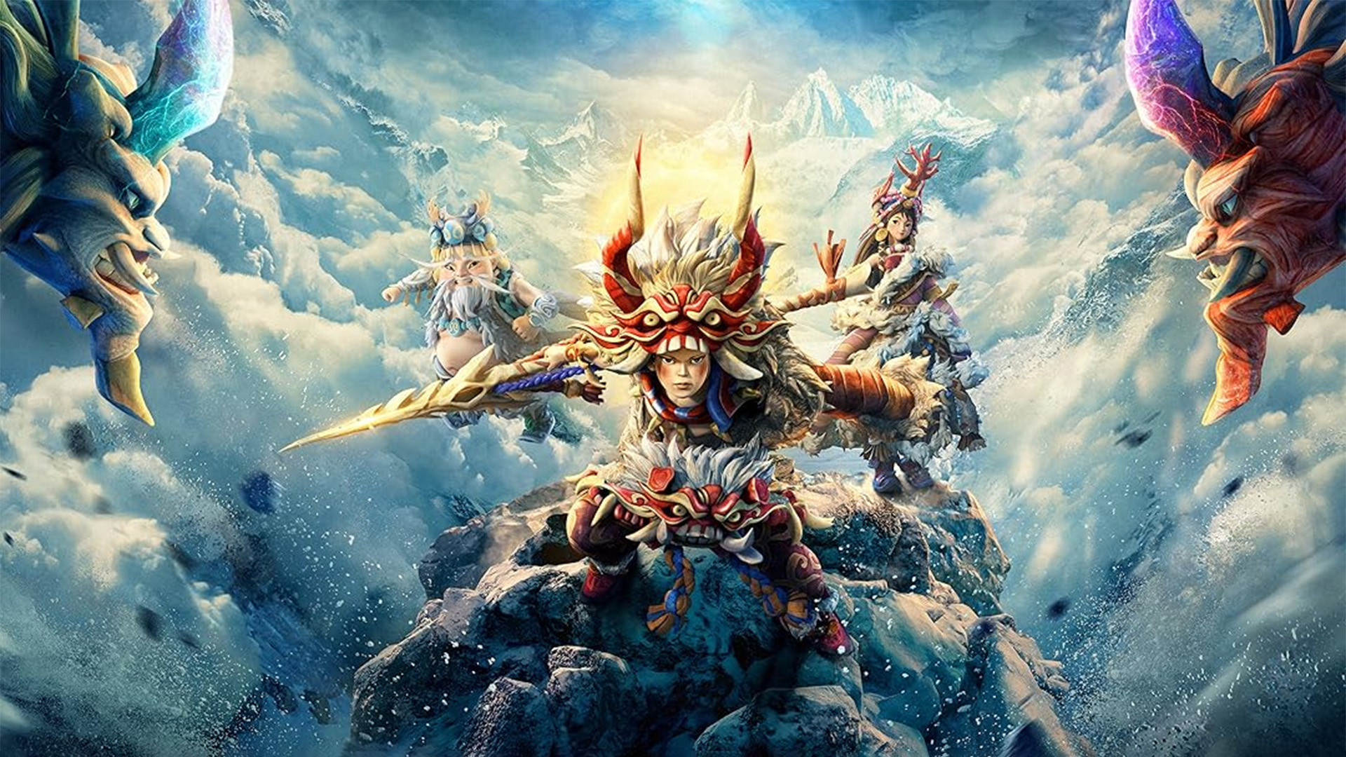 Backdrop for Warrior King