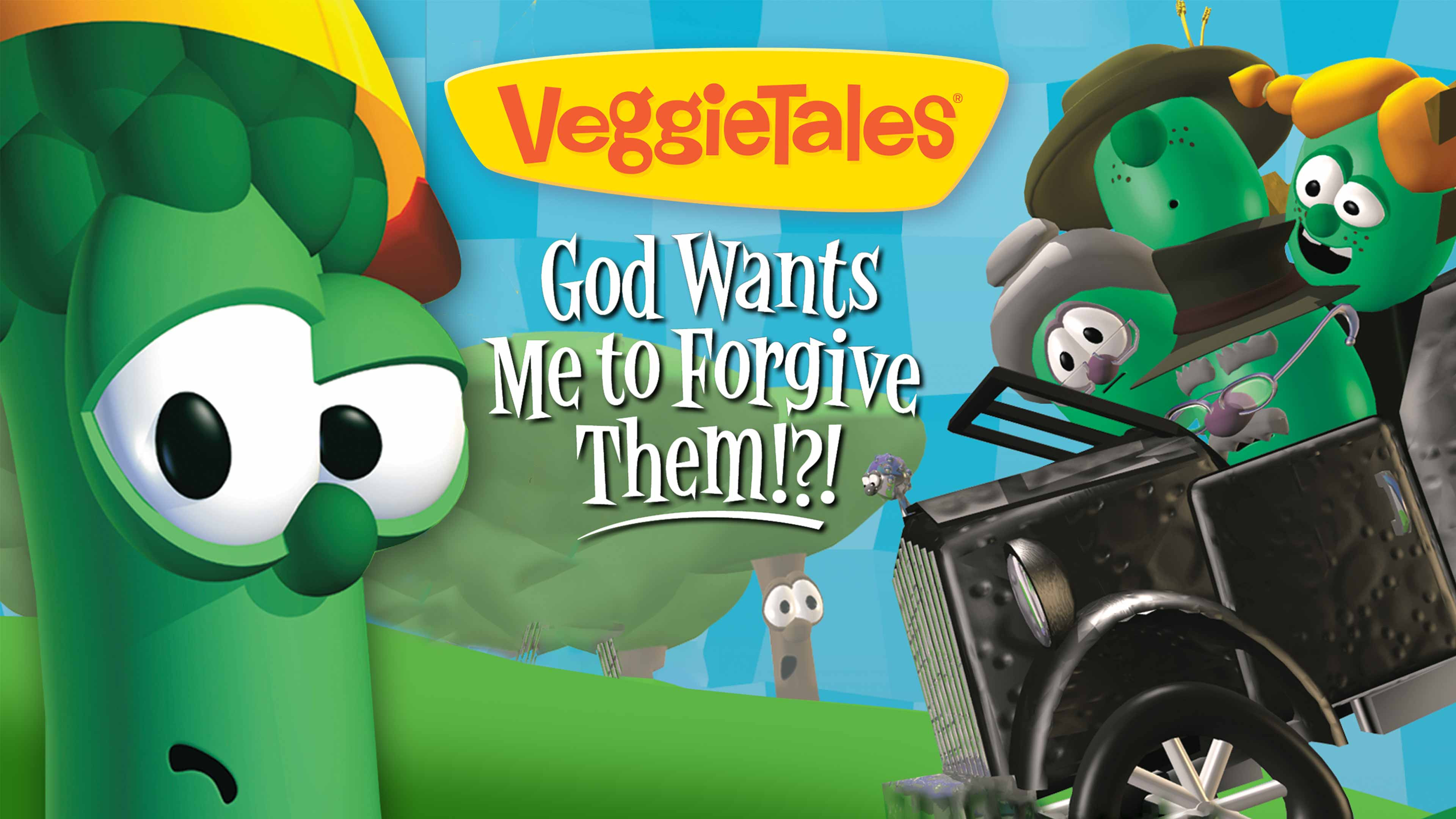 Backdrop for VeggieTales: God Wants Me to Forgive Them!?!