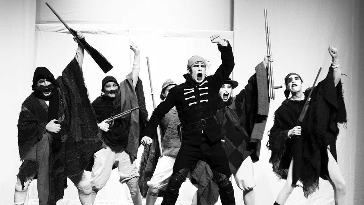 Backdrop for The Hussar of Death