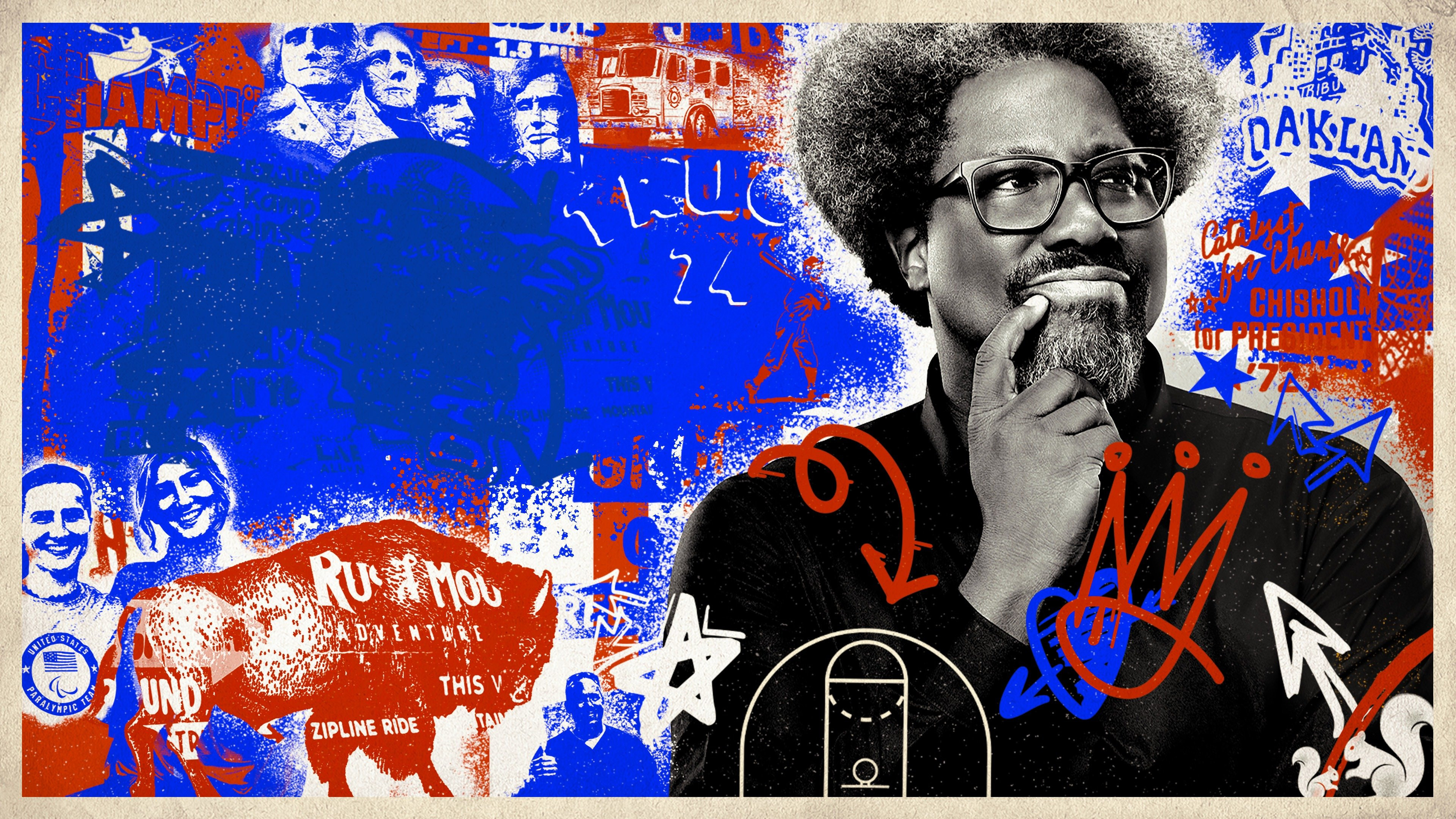 Backdrop for United Shades of America