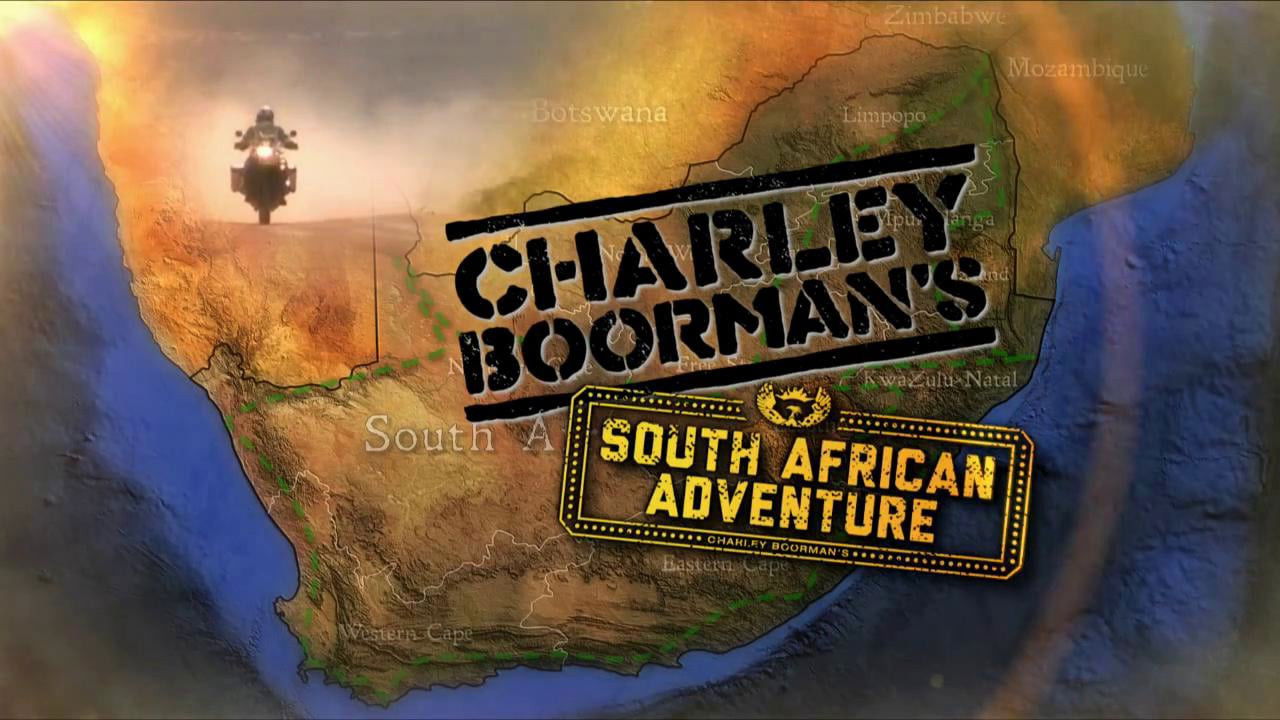 Backdrop for Charley Boorman's South African Adventure