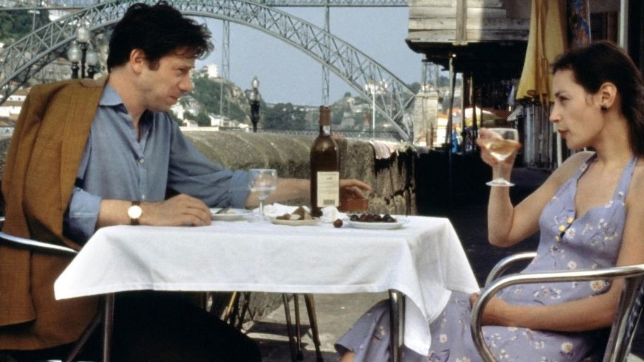 Backdrop for Three Bridges on the River