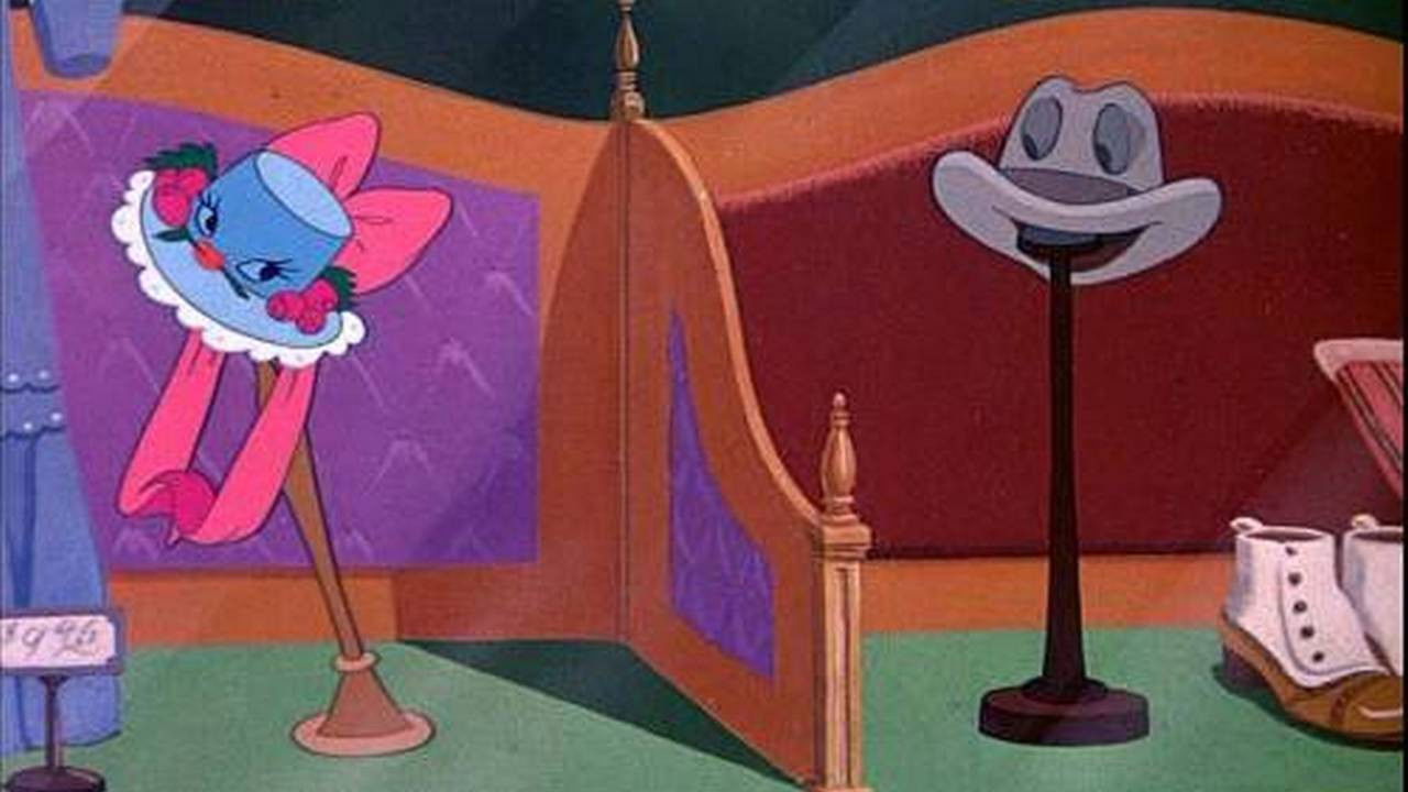 Backdrop for Johnny Fedora and Alice Blue Bonnet