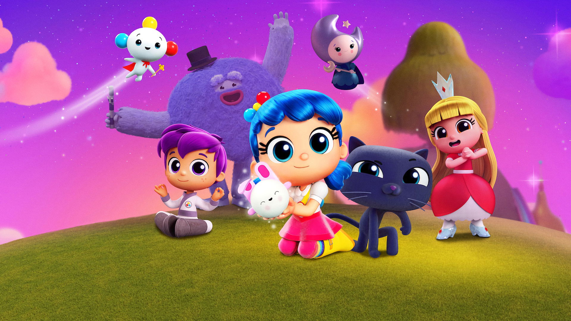 Backdrop for True: Magical Friends