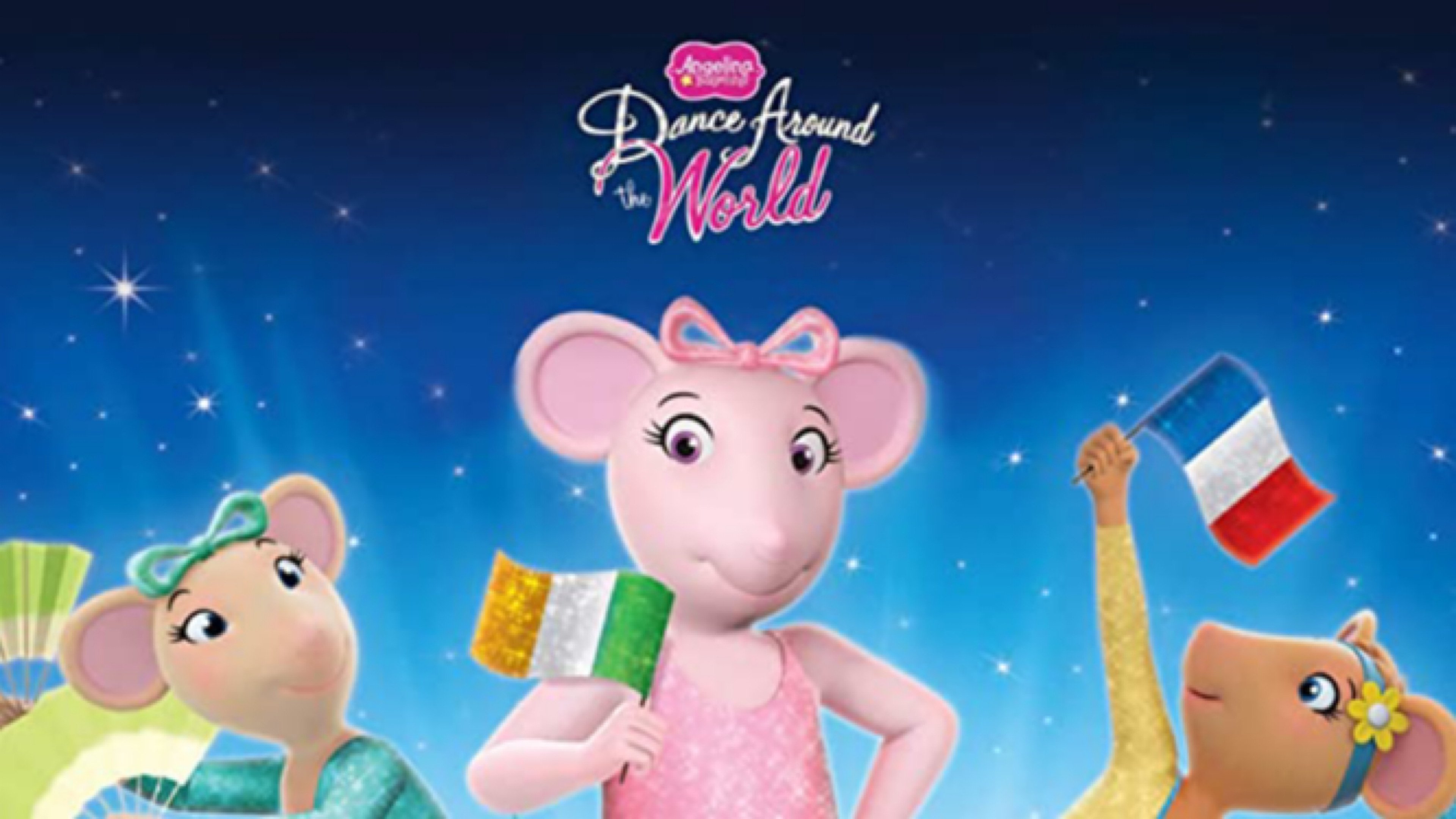 Backdrop for Angelina Ballerina: Dance Around the World