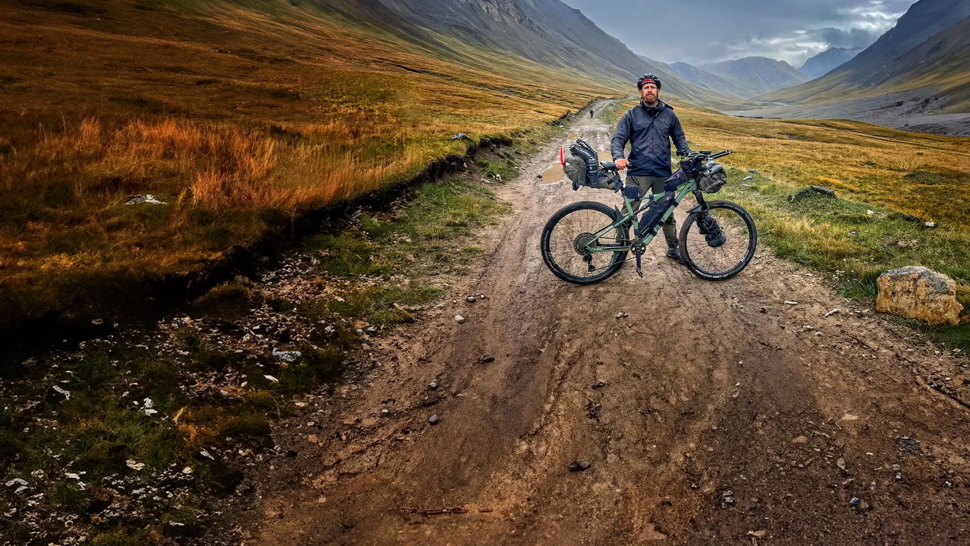 Backdrop for Bikepacking adventure - by Fritz Meinecke