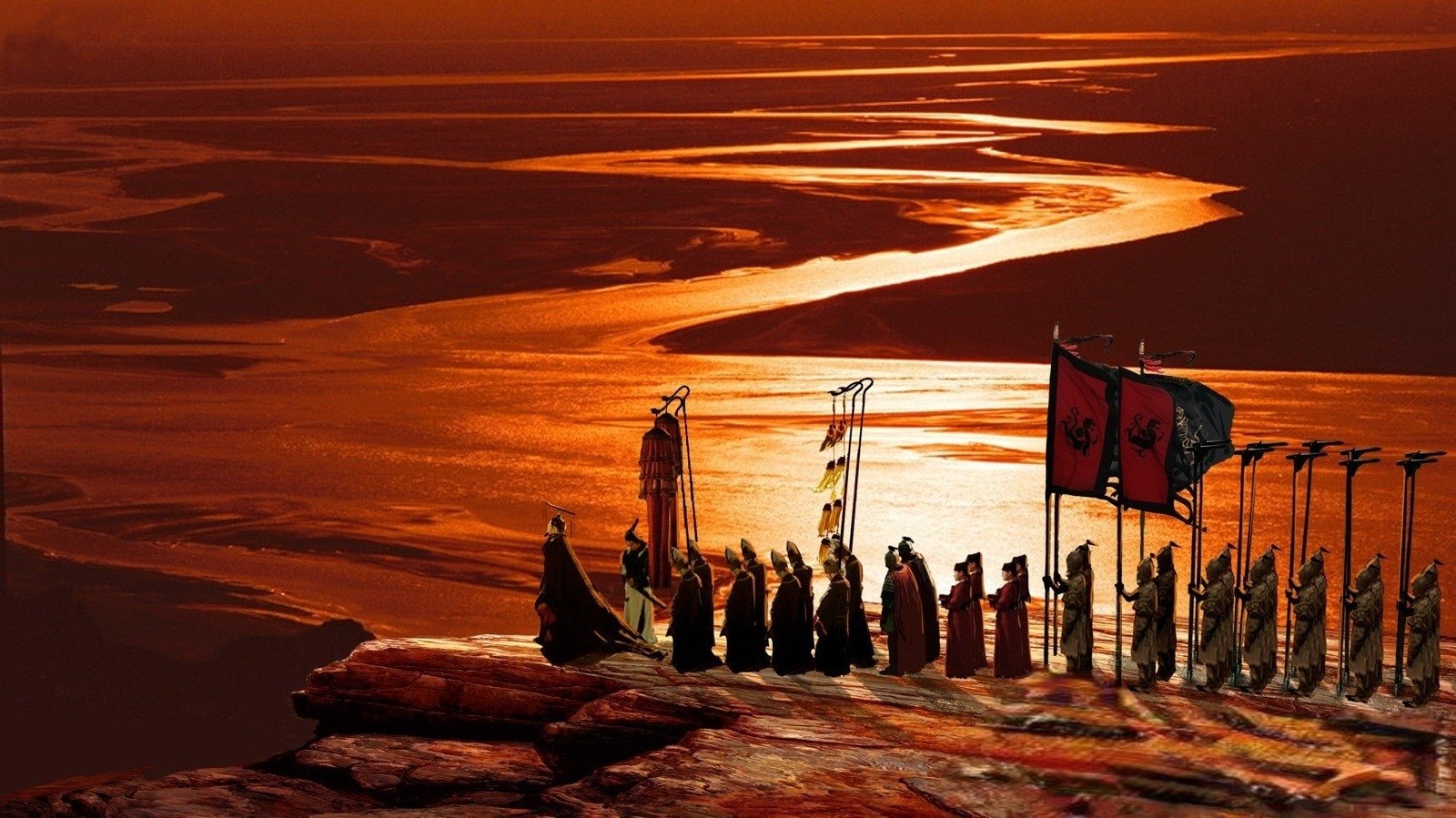 Backdrop for HeXi Corridor