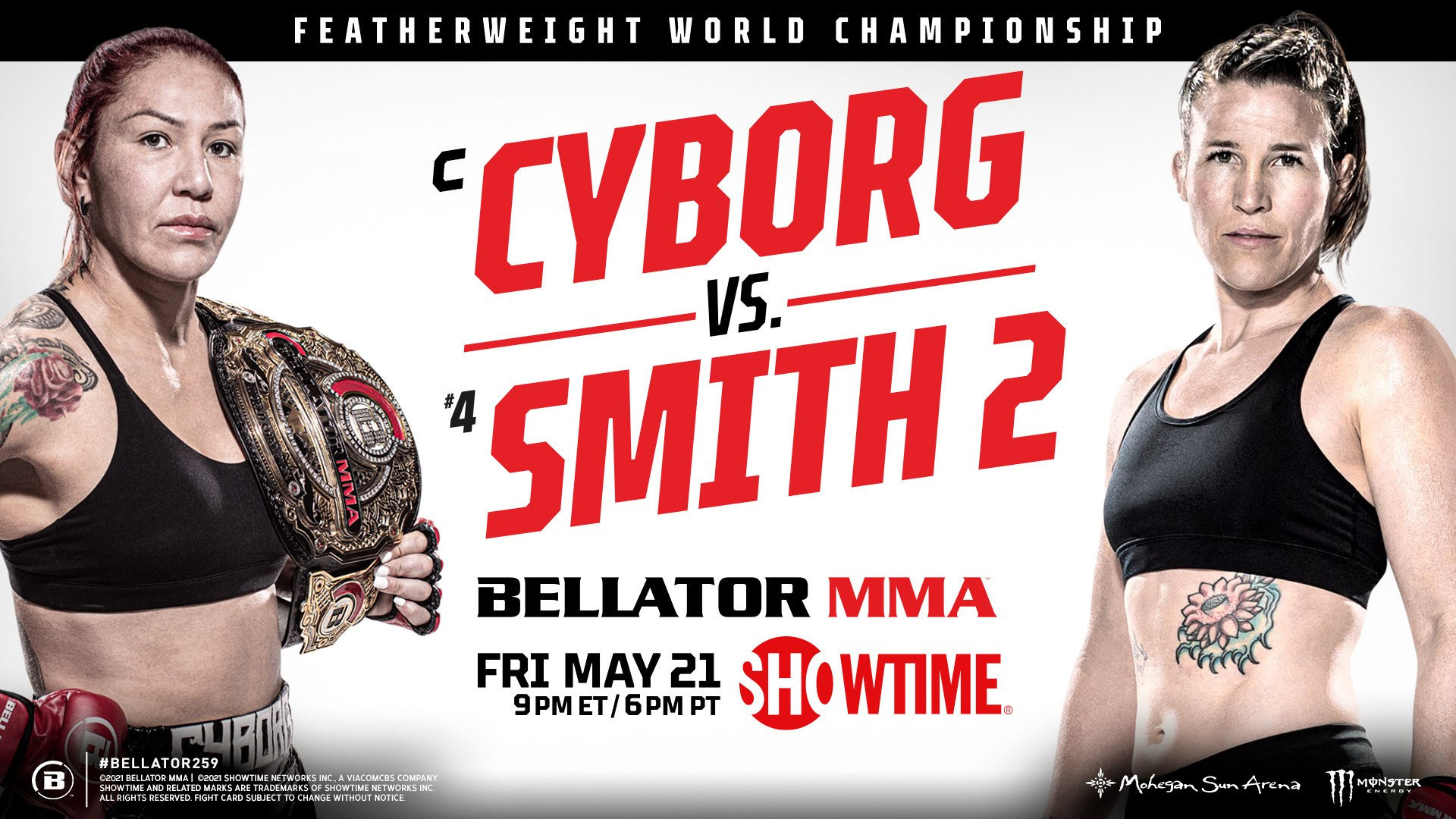 Backdrop for Bellator 259: Cyborg vs. Smith 2