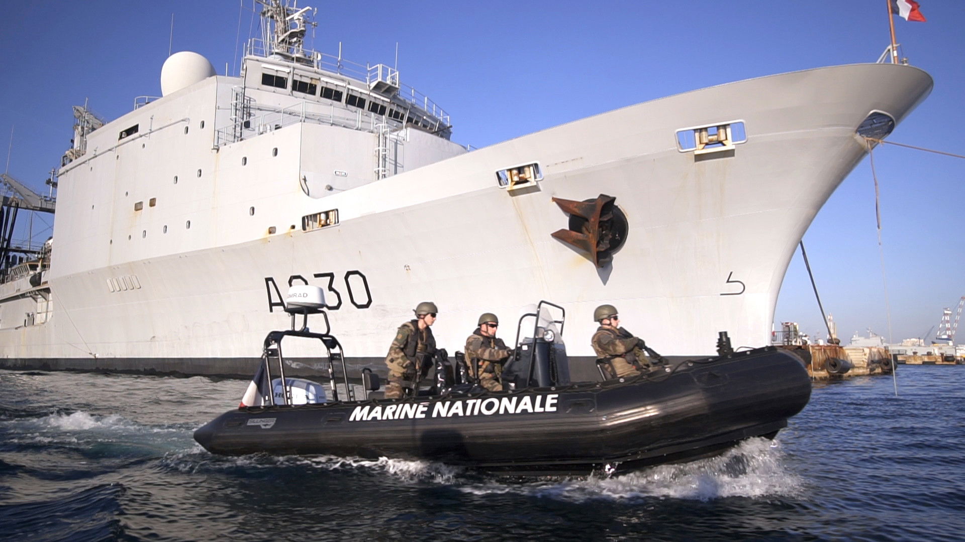 Backdrop for Toulon : Le plus grand port militaire d'Europe