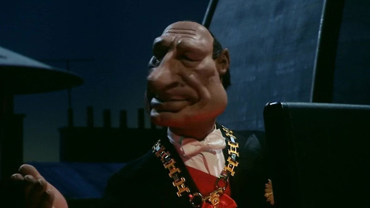 Backdrop for The News Puppets