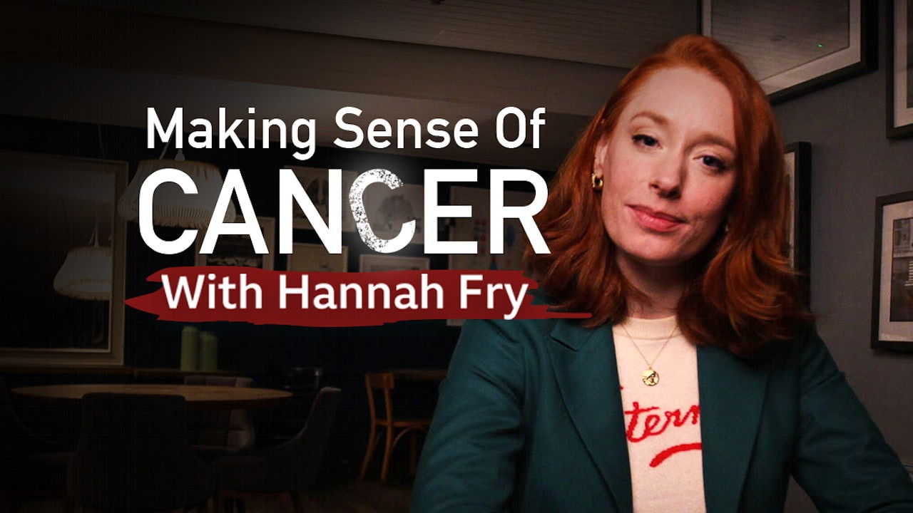Backdrop for Making Sense of Cancer with Hannah Fry