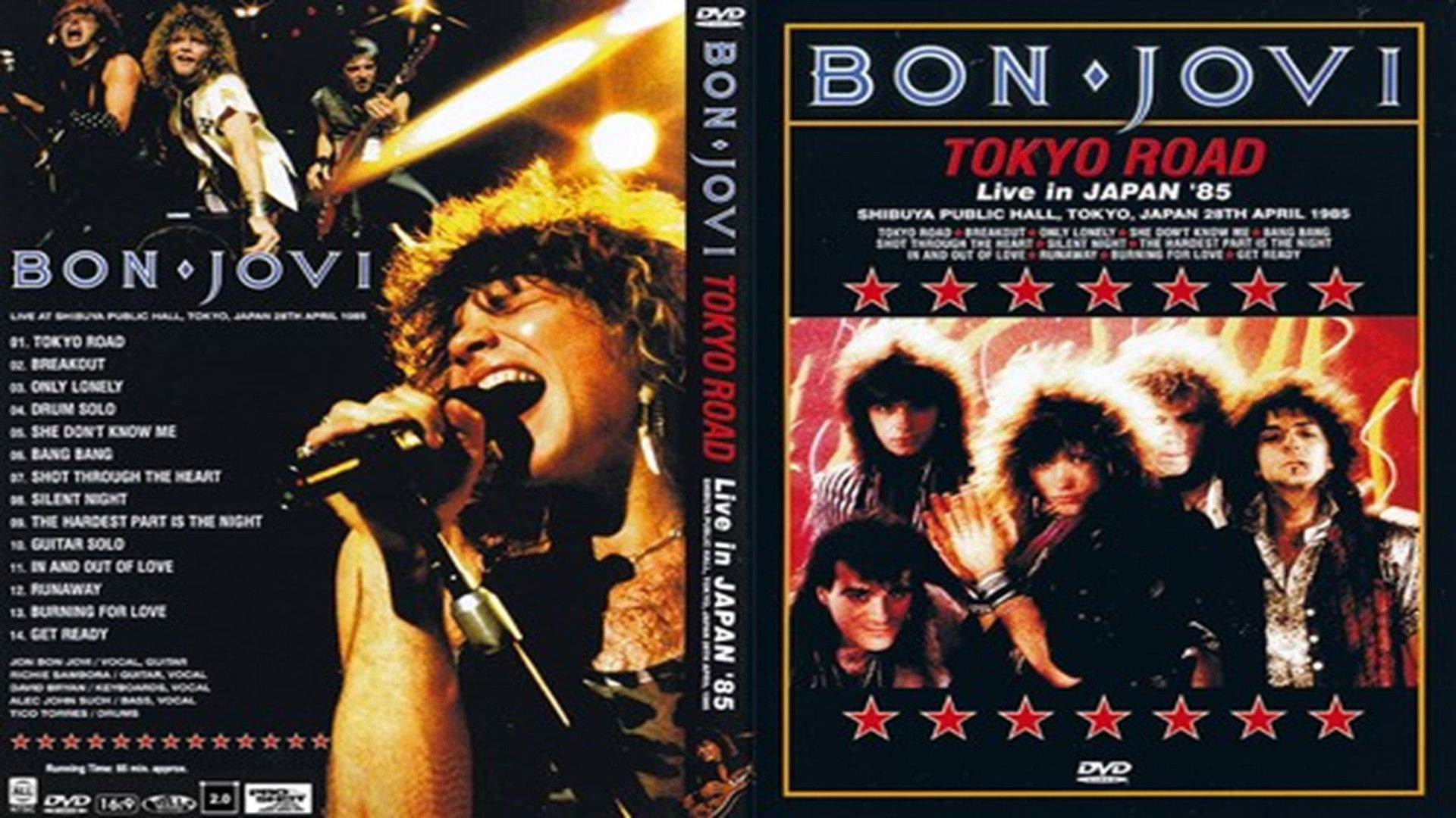 Backdrop for Bon Jovi | Tokyo Road - Live in Japan '85