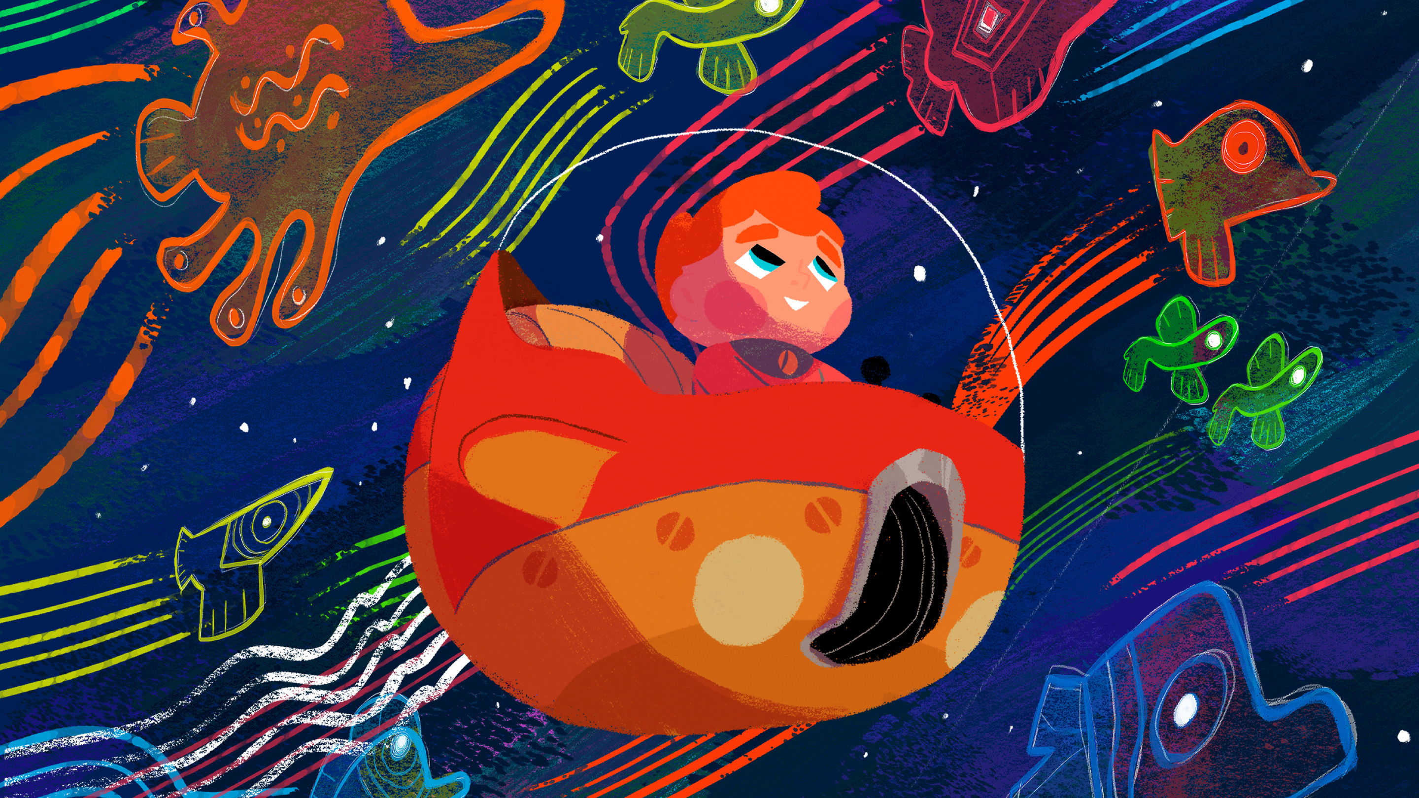 Backdrop for Cosmo - The Cosmonaut