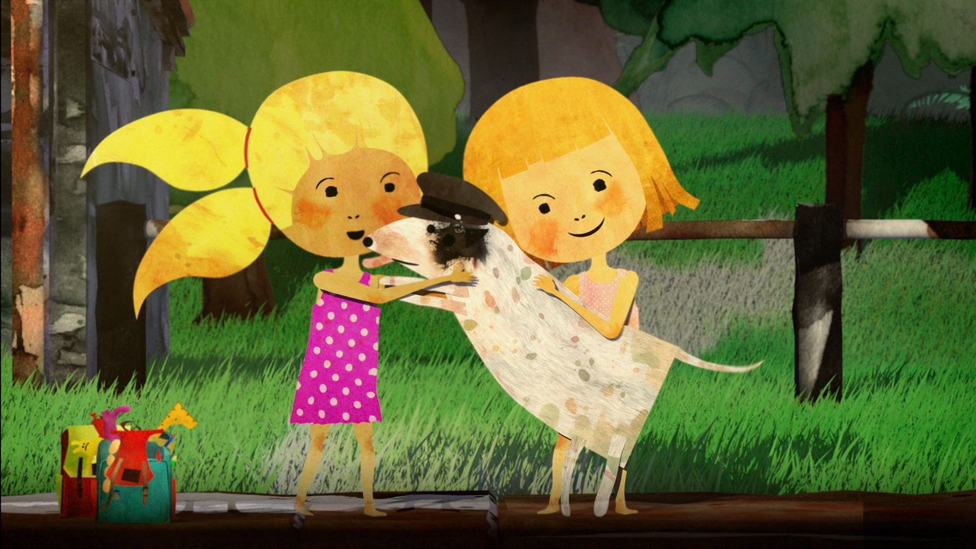 Backdrop for Rosa & Dara and Their Great Adventures