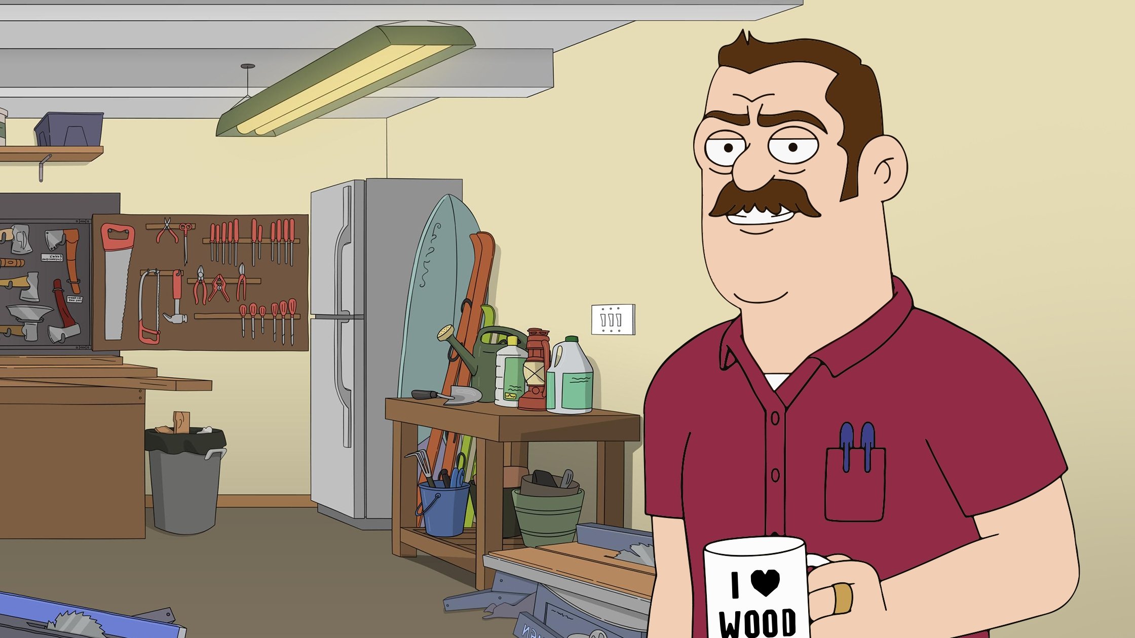 Backdrop for Mr. Birchum