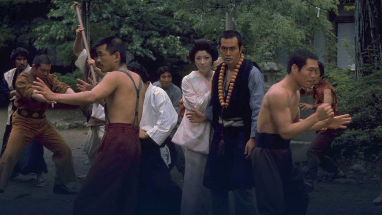 Backdrop for The Karate Man and the Spy