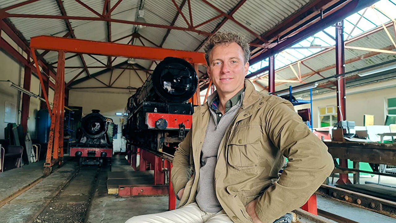 Backdrop for Walking Wartime Britain