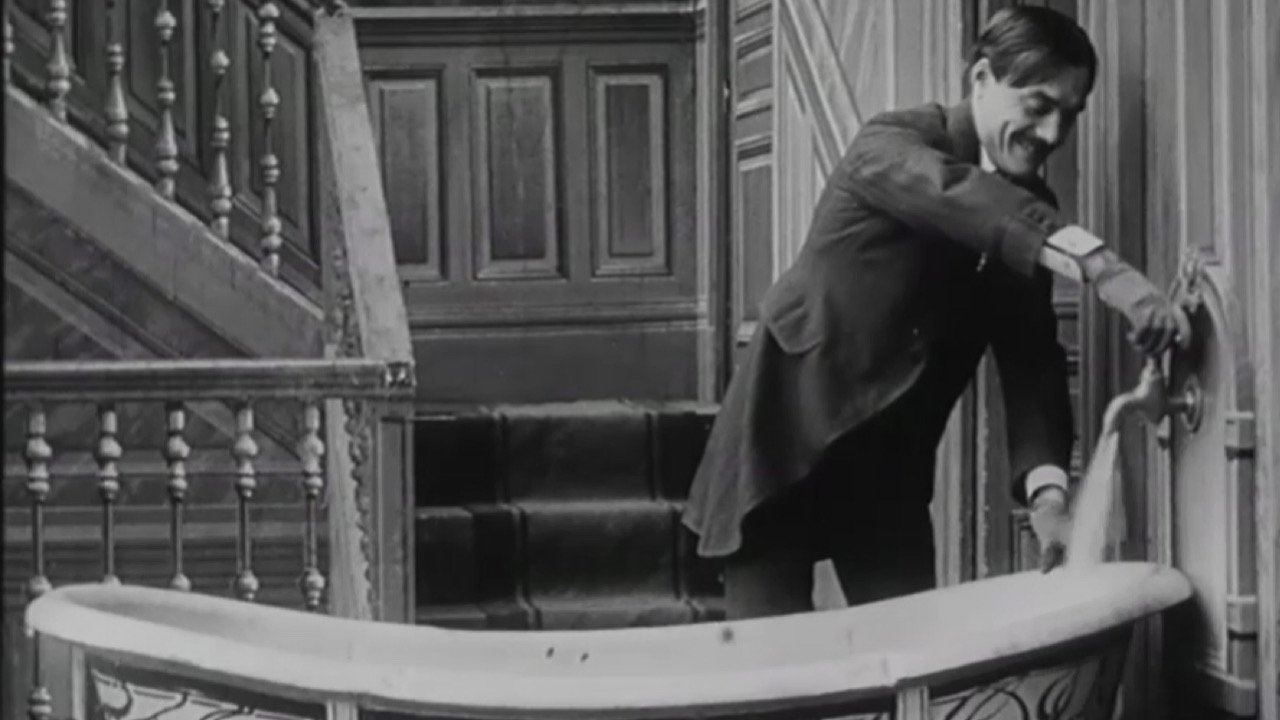 Backdrop for Max Takes a Bath