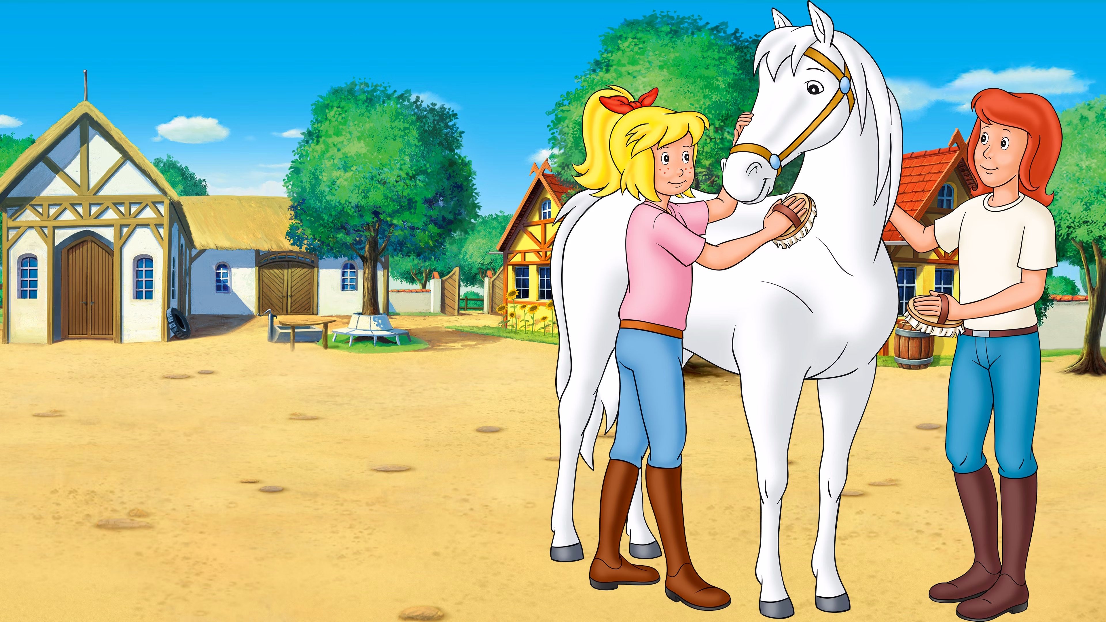 Backdrop for Bibi and Tina