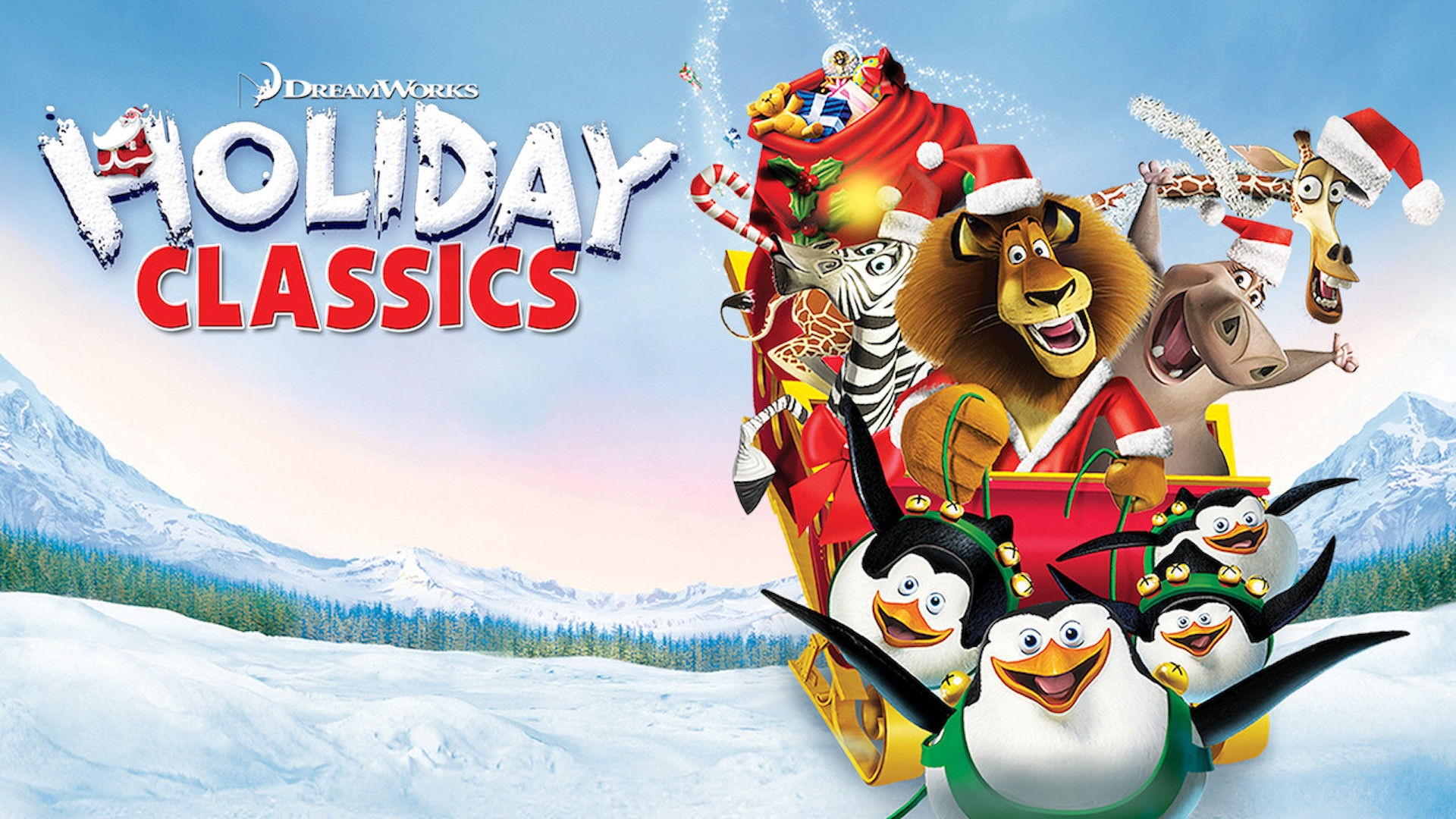 Backdrop for Dreamworks 5 Holiday Classics Collection