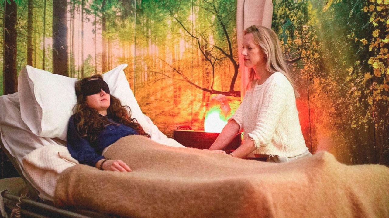 Backdrop for The Psychedelic Drug Trial