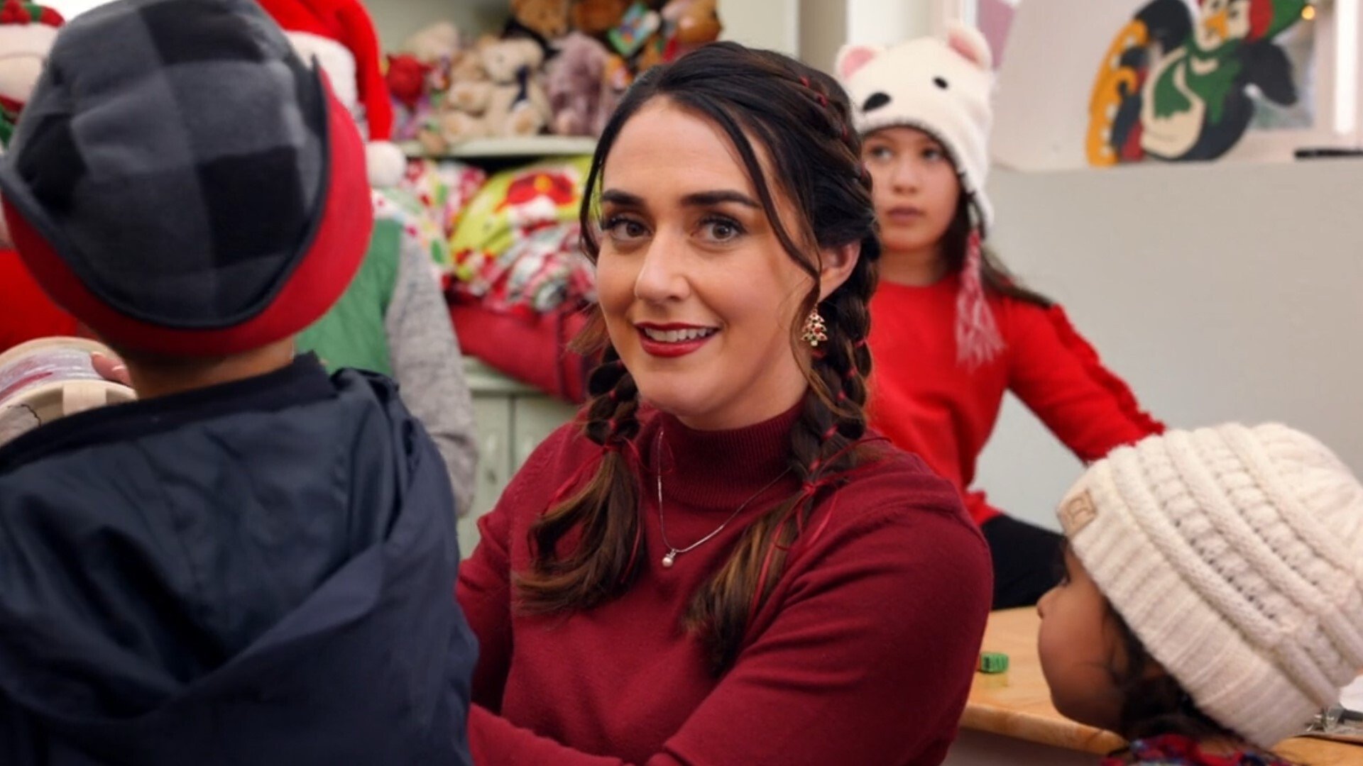 Backdrop for A Match Made at Christmas