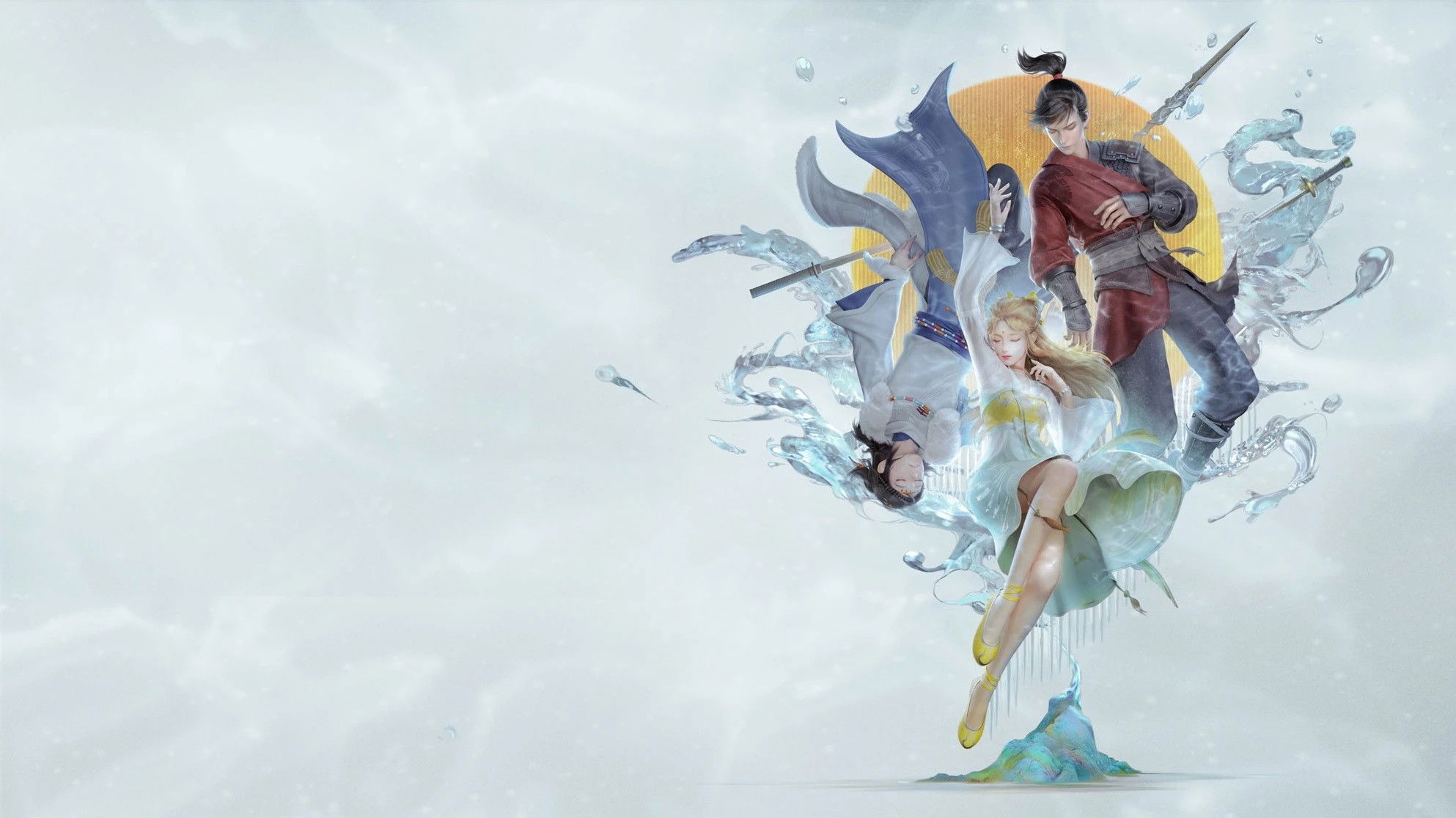 Backdrop for Novoland Eagle Flag