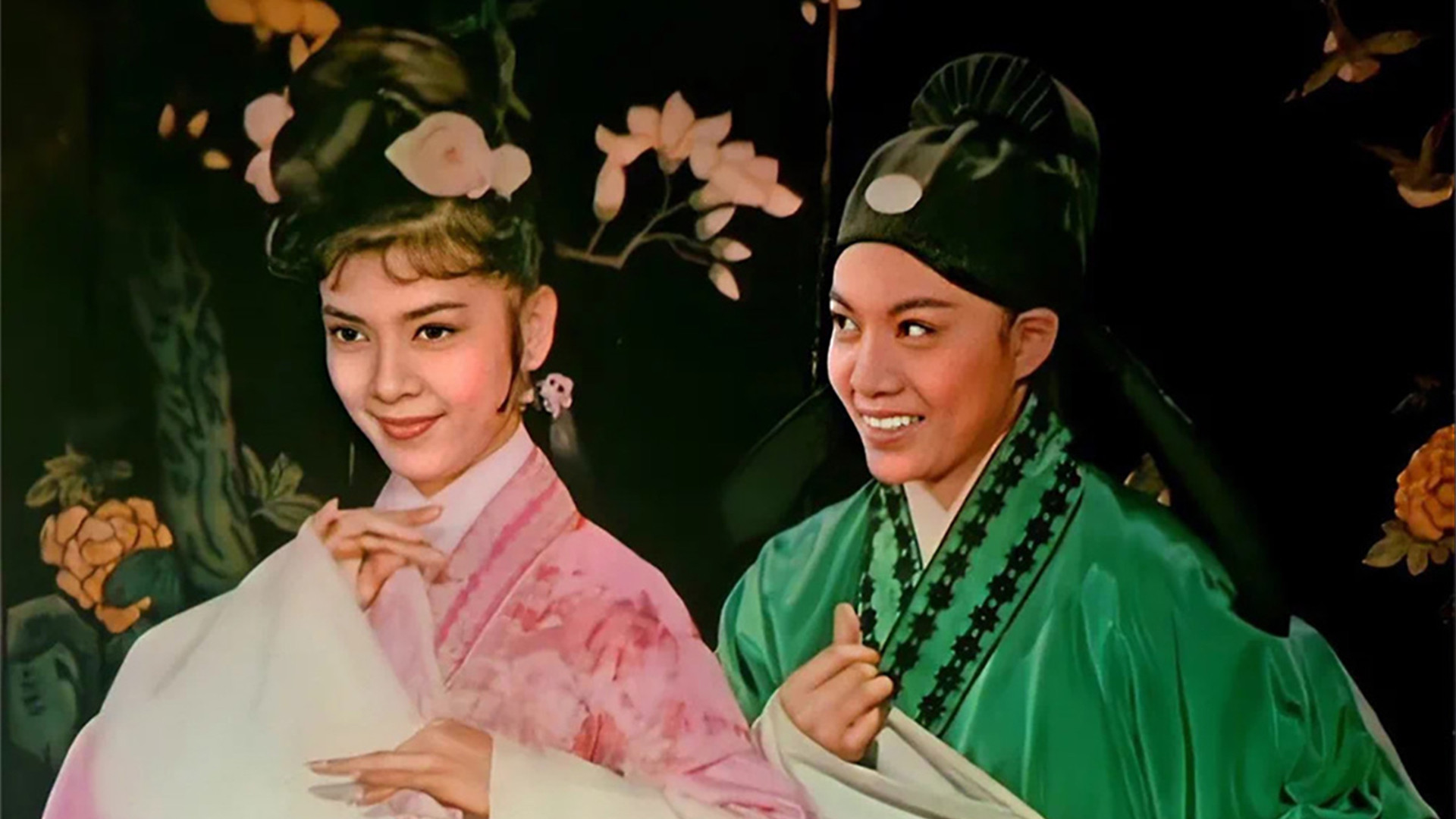 Backdrop for Three Charming Smiles