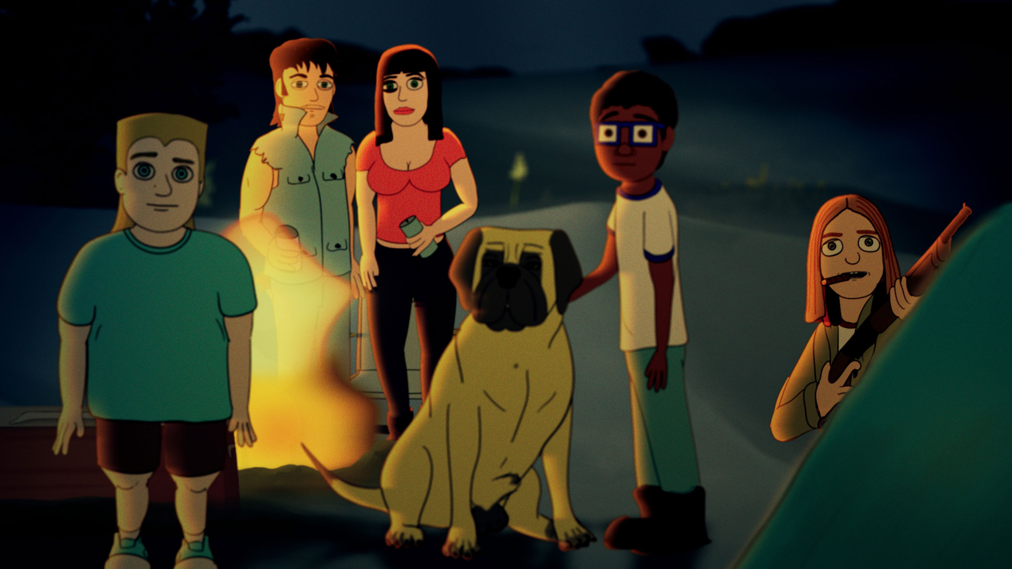 Backdrop for The Weird Kidz