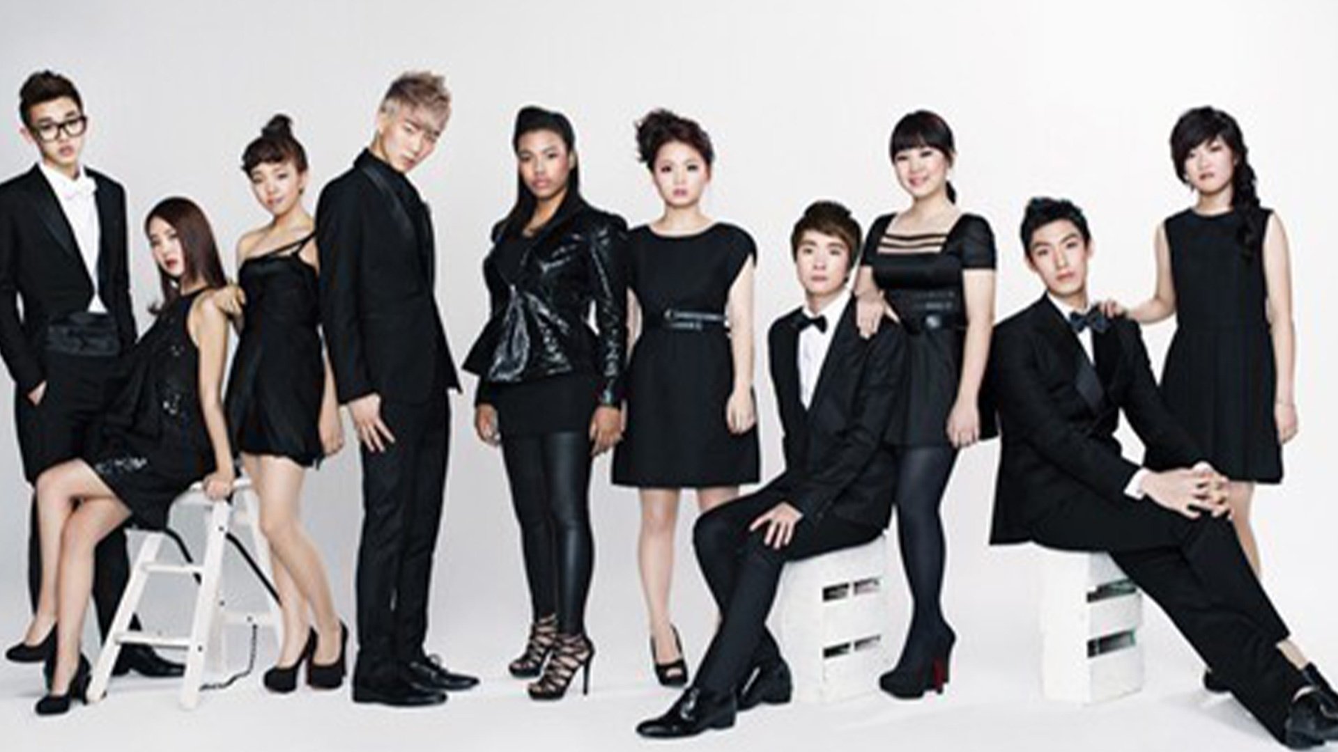 Backdrop for K-pop Star