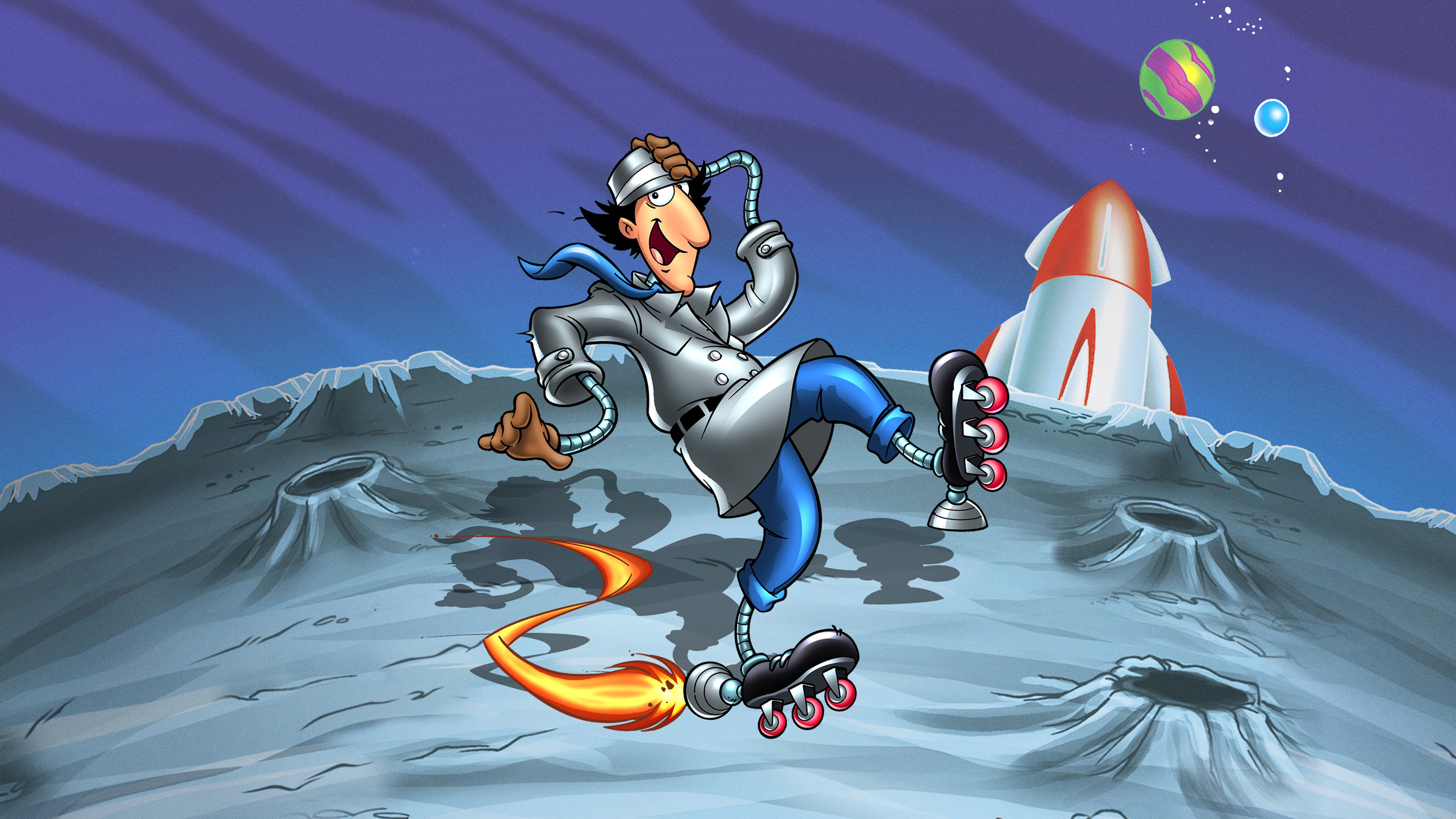 Backdrop for Inspector Gadget